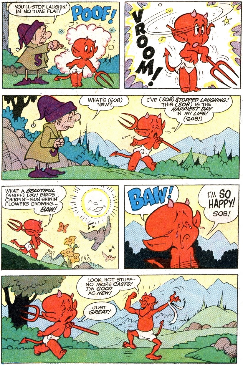 Read online Hot Stuff, the Little Devil comic -  Issue #85 - 9