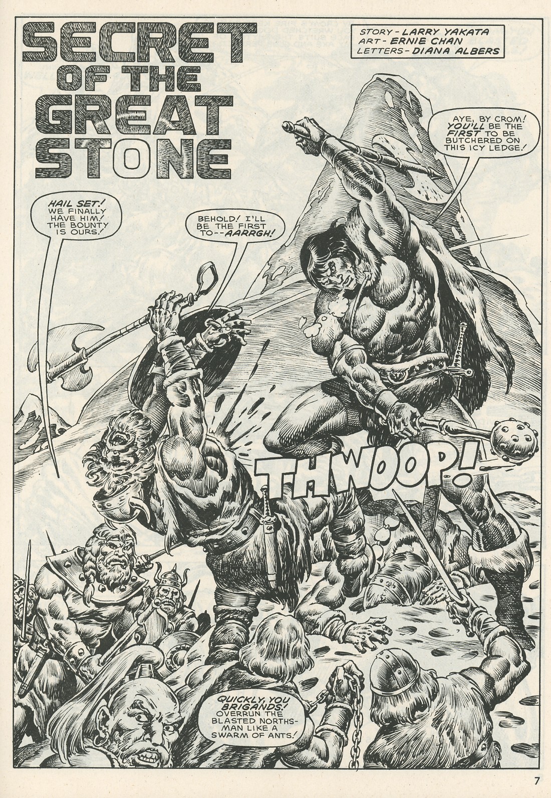 Read online The Savage Sword Of Conan comic -  Issue #123 - 7