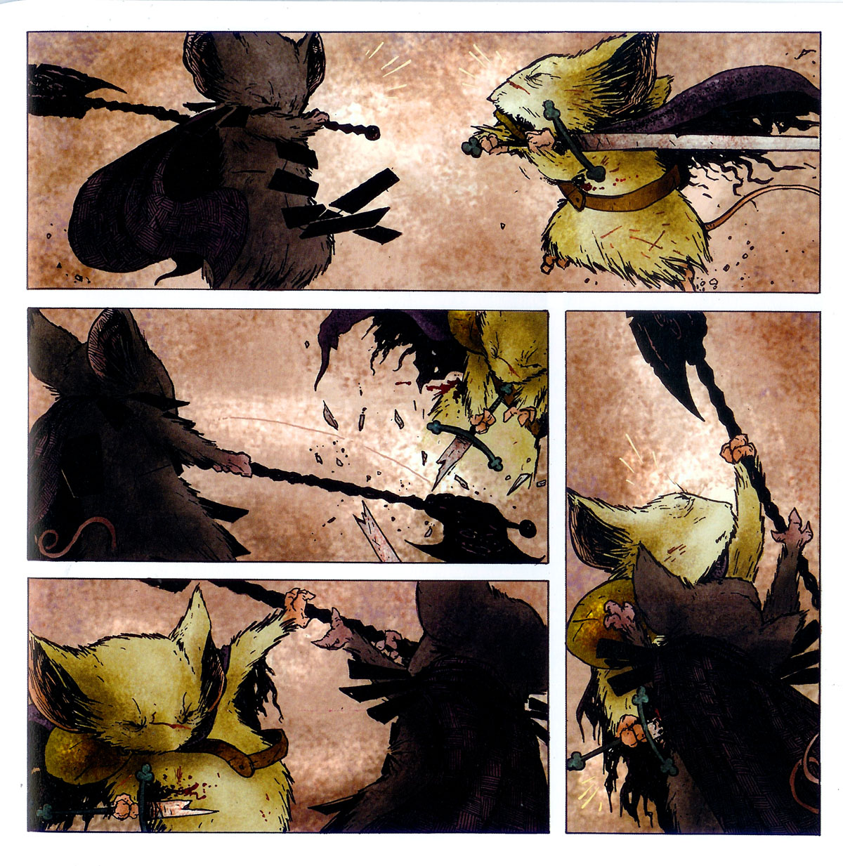 Read online Mouse Guard comic -  Issue #6 - 21