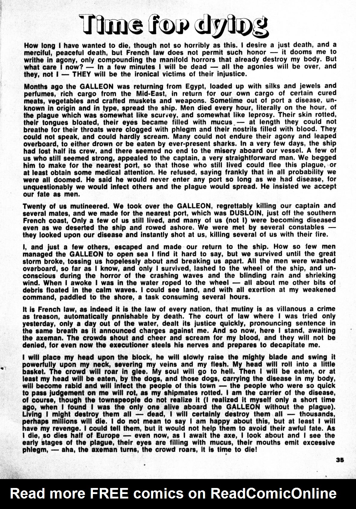 Read online Nightmare (1970) comic -  Issue #23 - 35