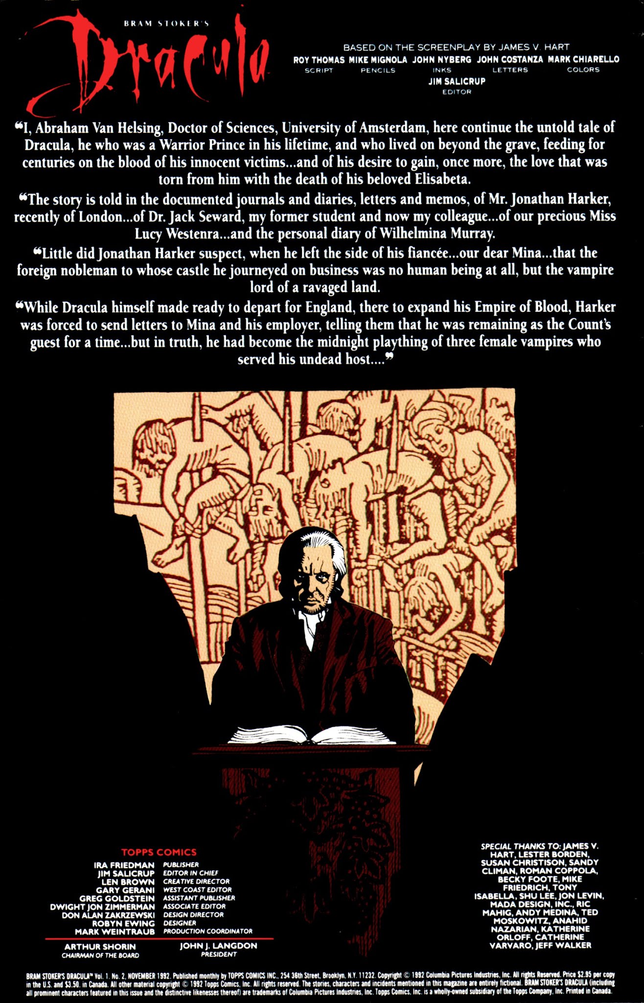 Read online Bram Stoker's Dracula comic -  Issue #2 - 2