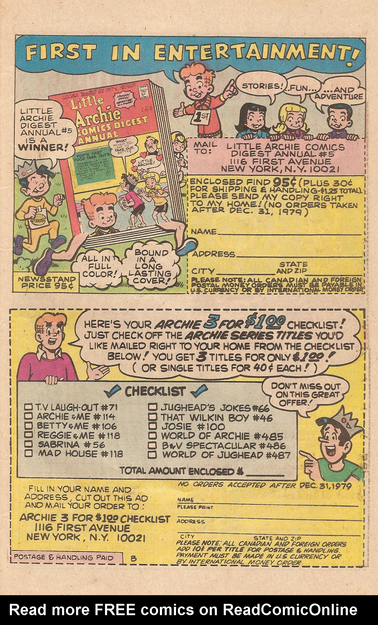 Read online Jughead (1965) comic -  Issue #292 - 27