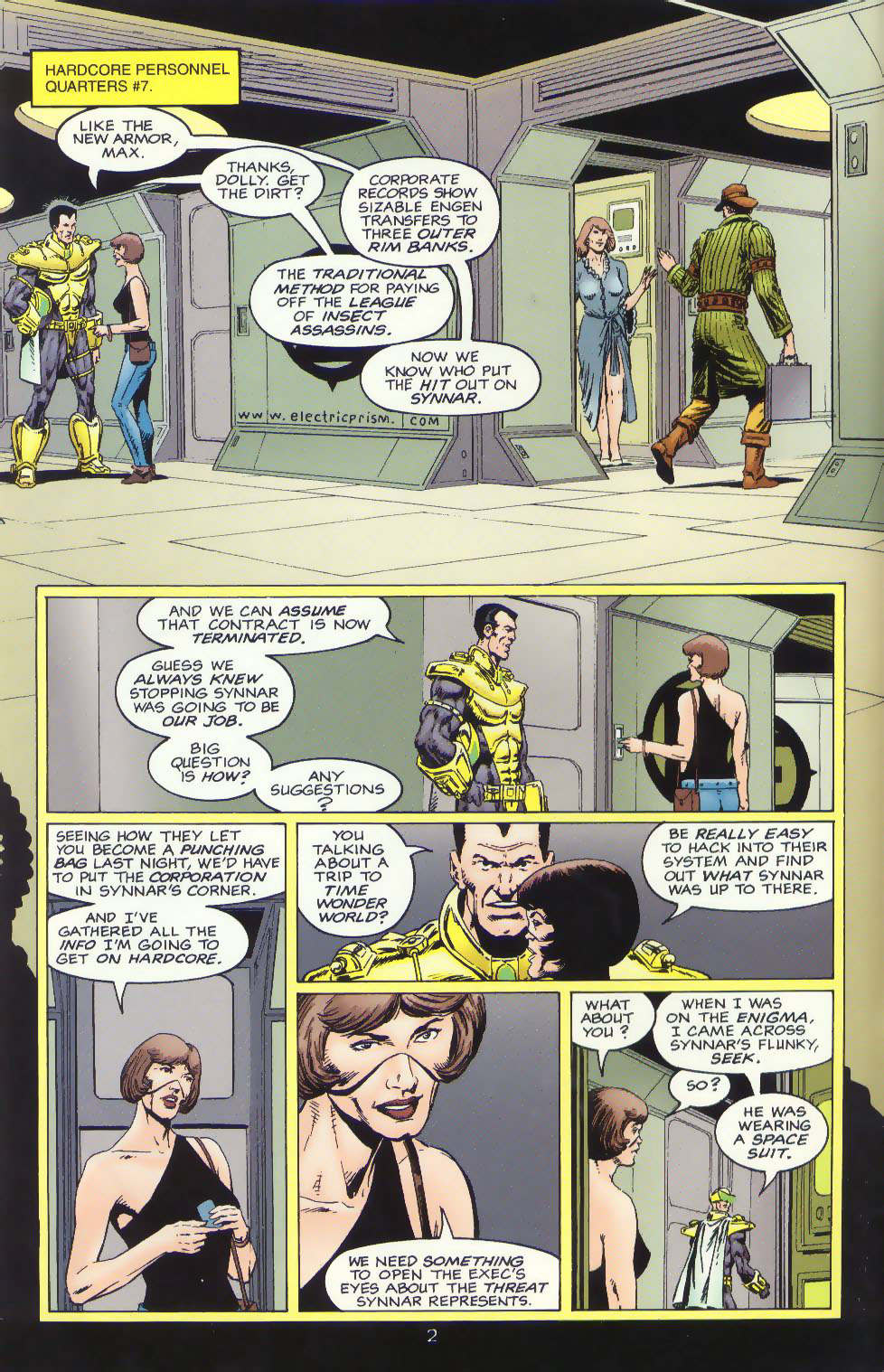 Read online Hardcore Station comic -  Issue #4 - 3