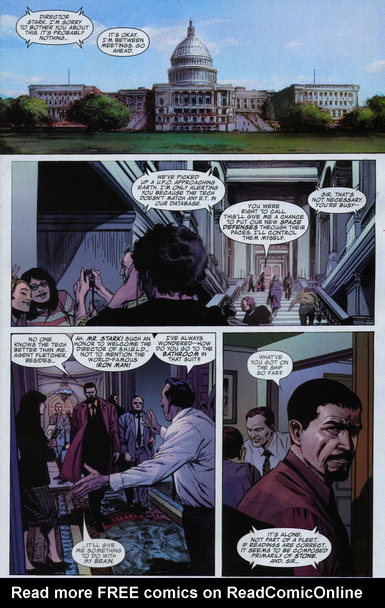 The Invincible Iron Man (2007) 19 Page 1