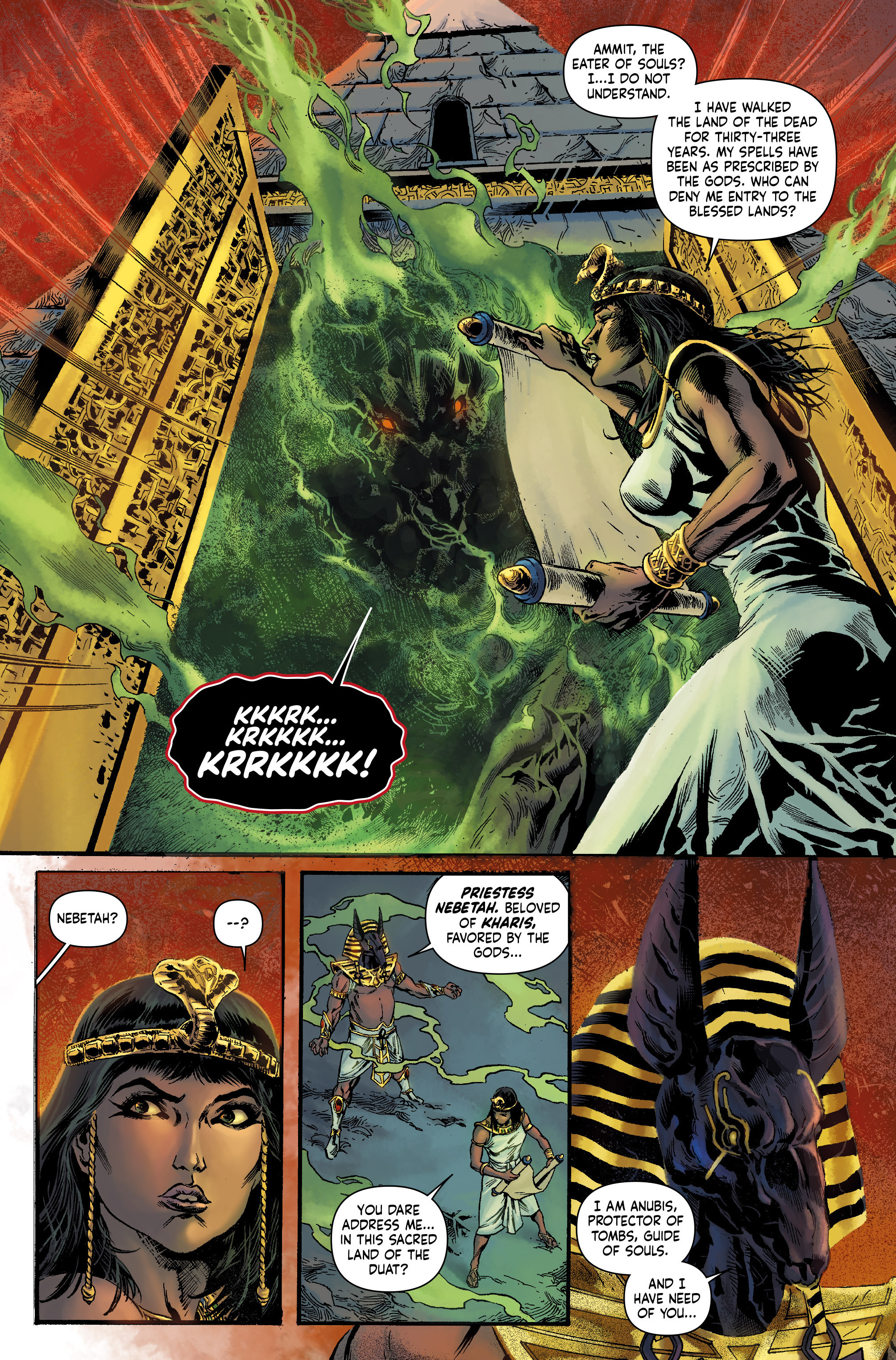 Read online The Mummy comic -  Issue #1 - 8