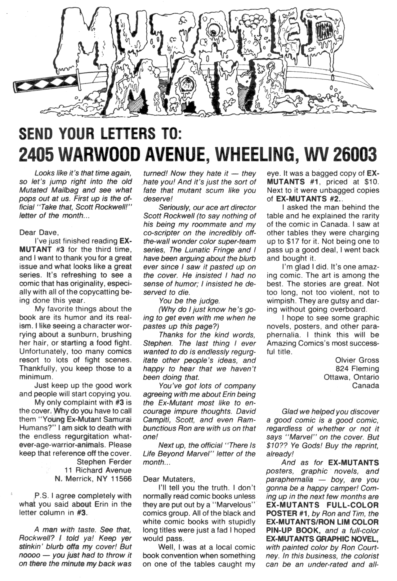 Read online Ex-Mutants (1986) comic -  Issue #6 - 30