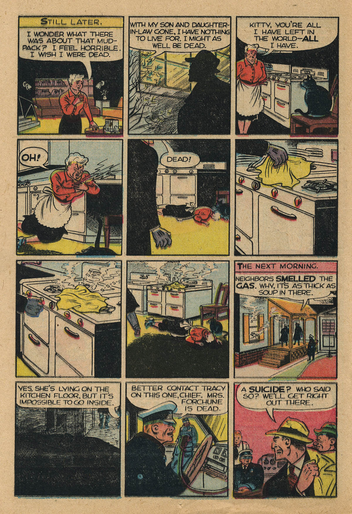 Read online Dick Tracy comic -  Issue #71 - 14