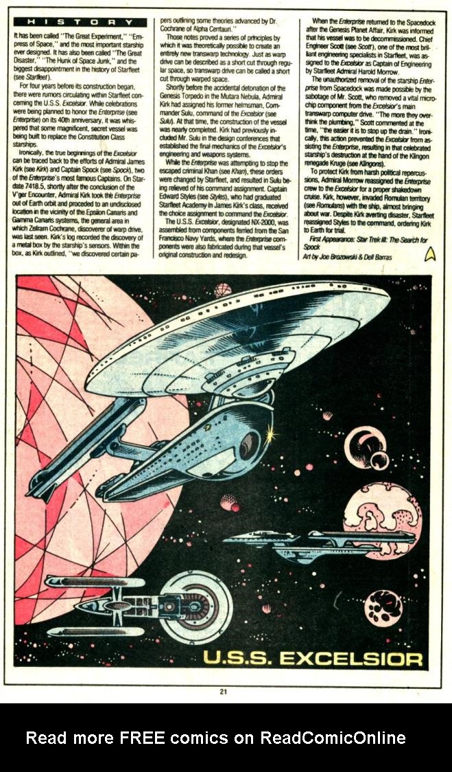 Read online Who's Who in Star Trek comic -  Issue #1 - 22