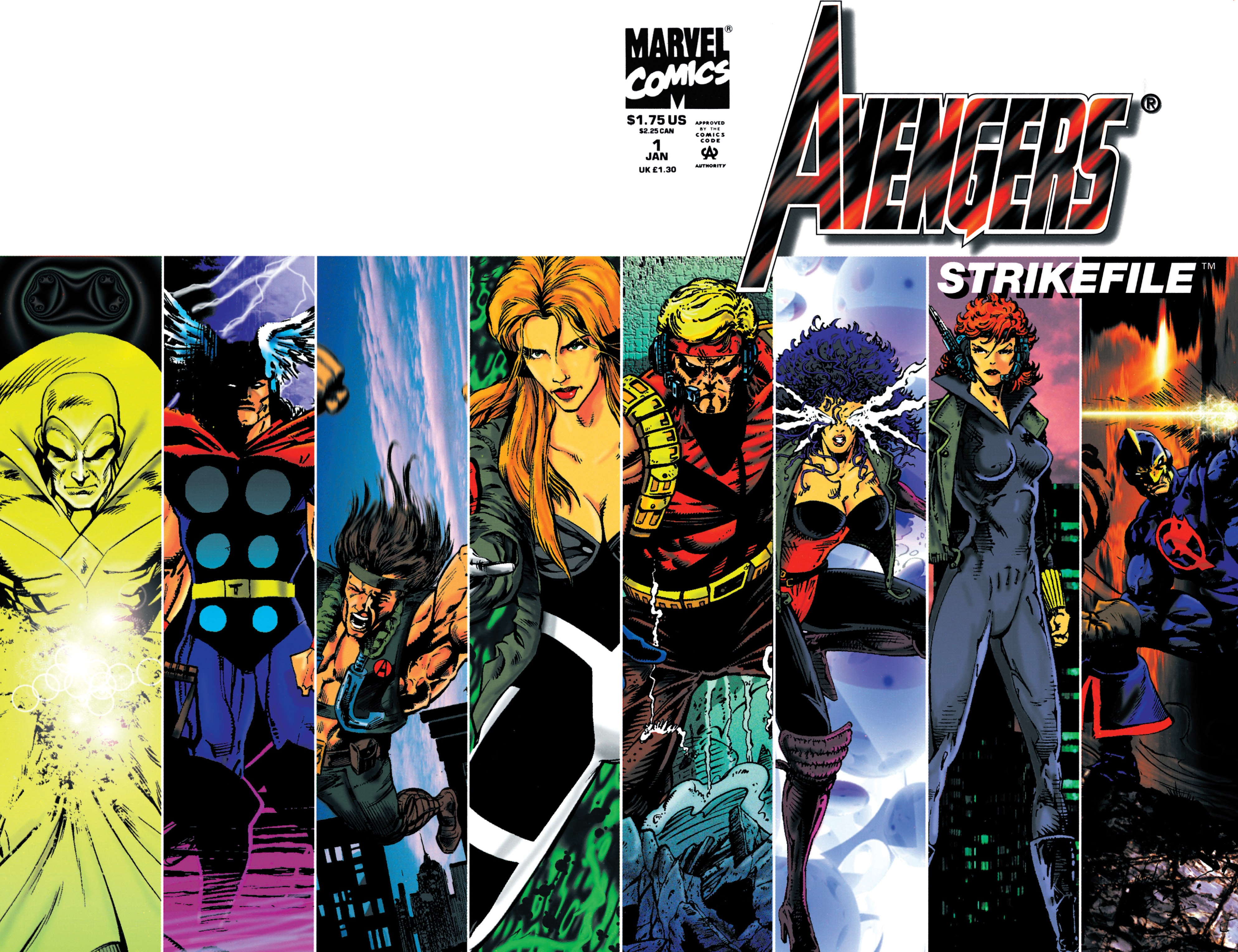 Read online Avengers Strikefile comic -  Issue # Full - 1