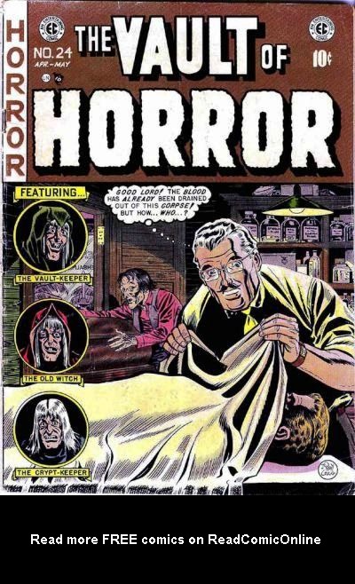 Read online The Vault of Horror (1950) comic -  Issue #24 - 1