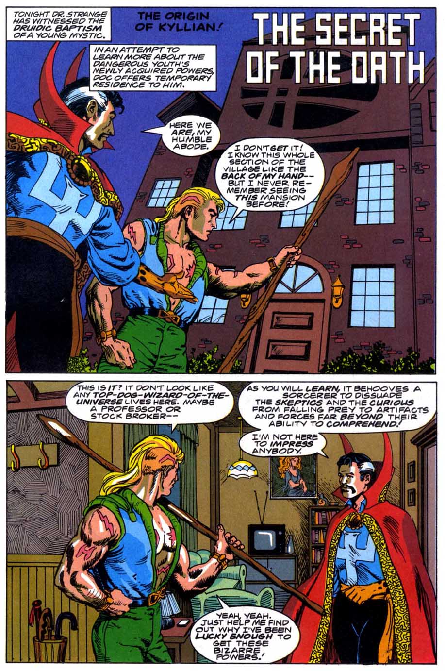 Read online Doctor Strange: Sorcerer Supreme comic -  Issue # _Annual 3 - 33