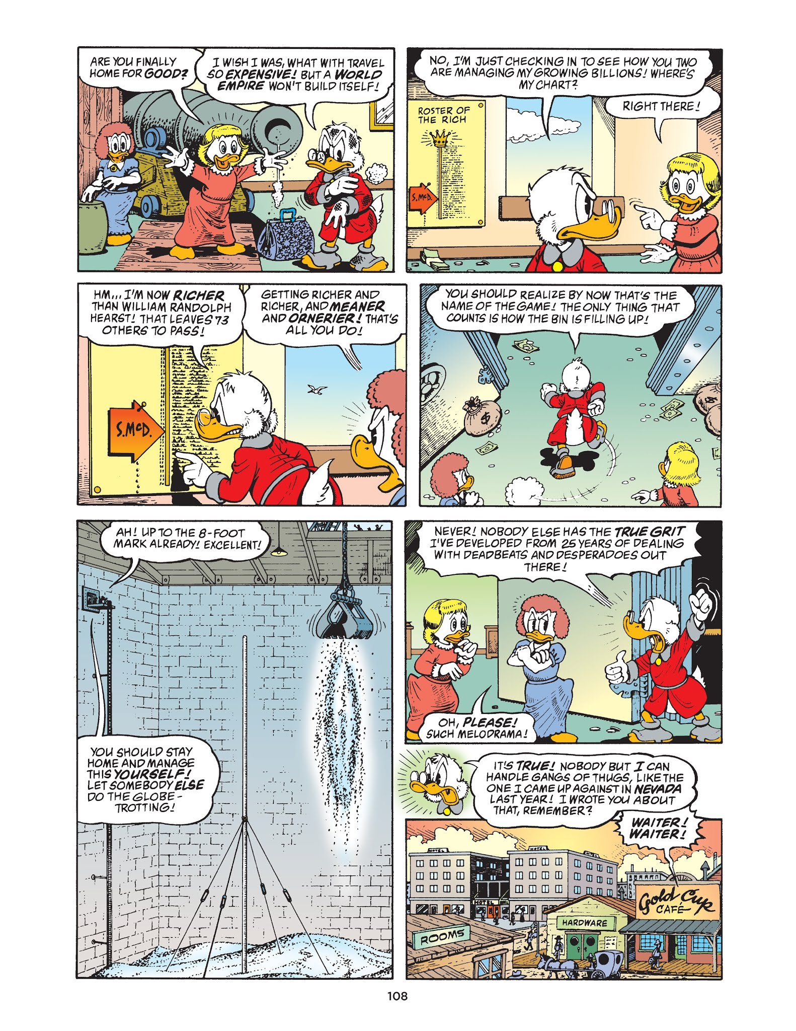 Read online Walt Disney Uncle Scrooge and Donald Duck: The Don Rosa Library comic -  Issue # TPB 5 (Part 2) - 8