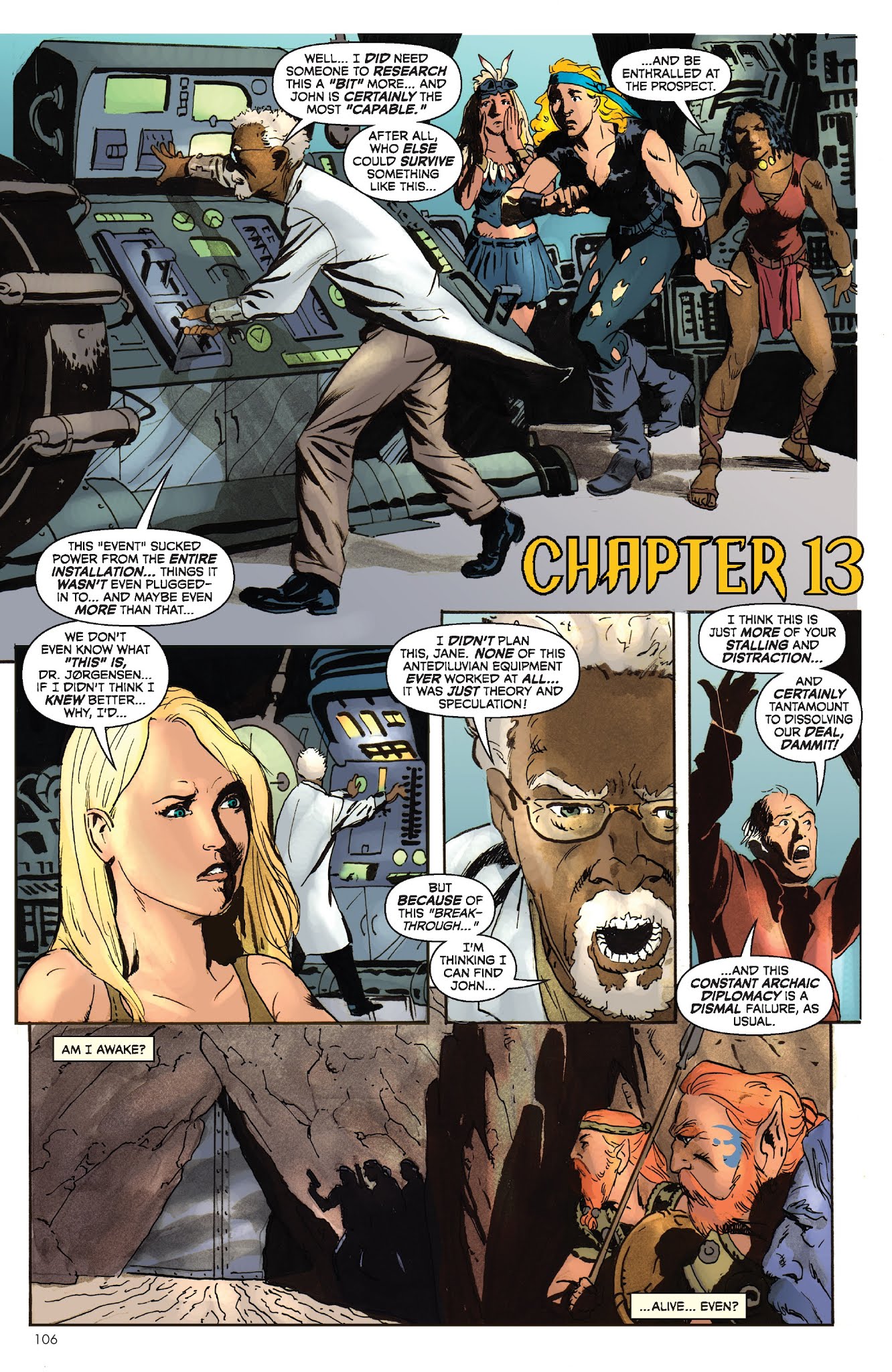 Read online The Once and Future Tarzan comic -  Issue # TPB - 107