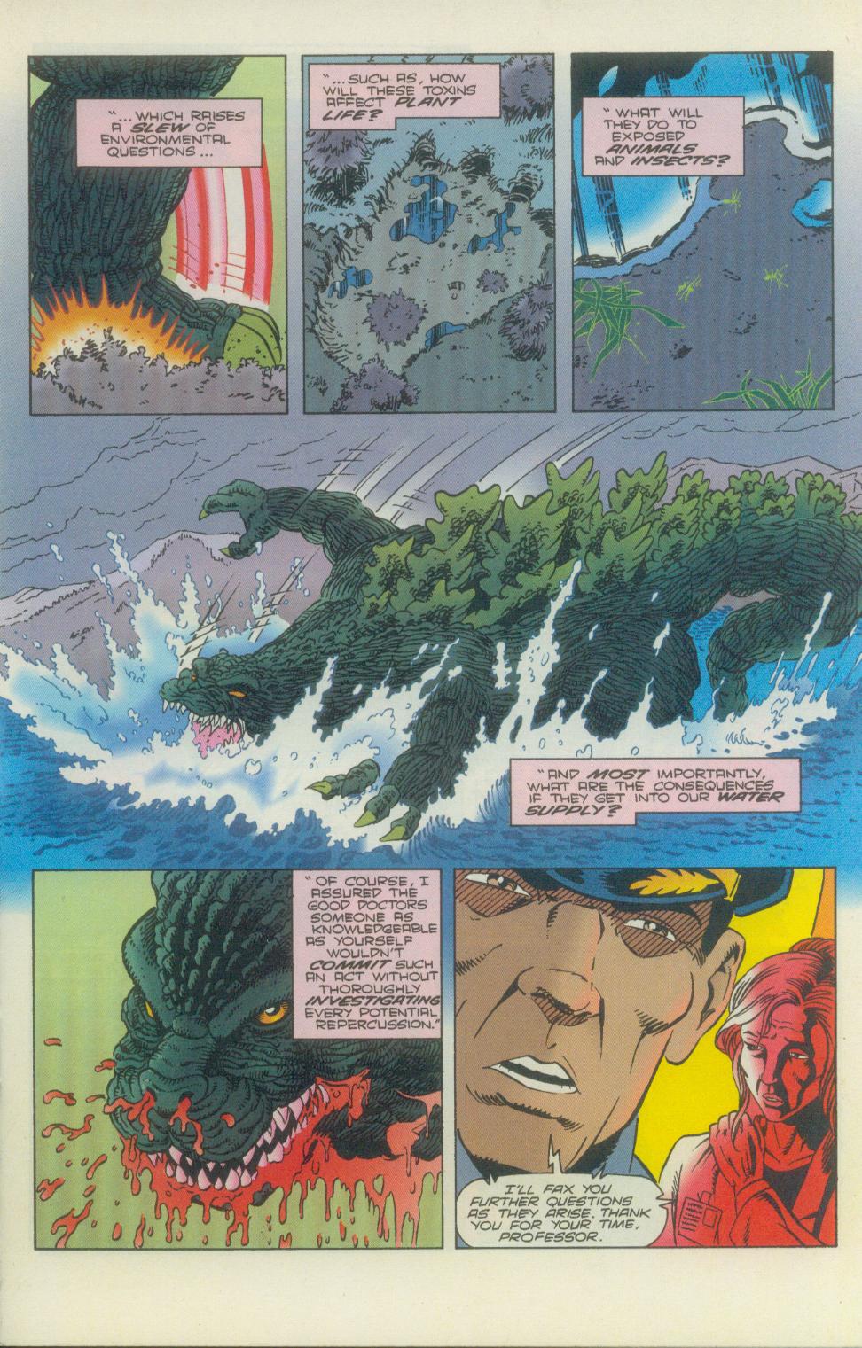 Read online Godzilla (1995) comic -  Issue #2 - 12