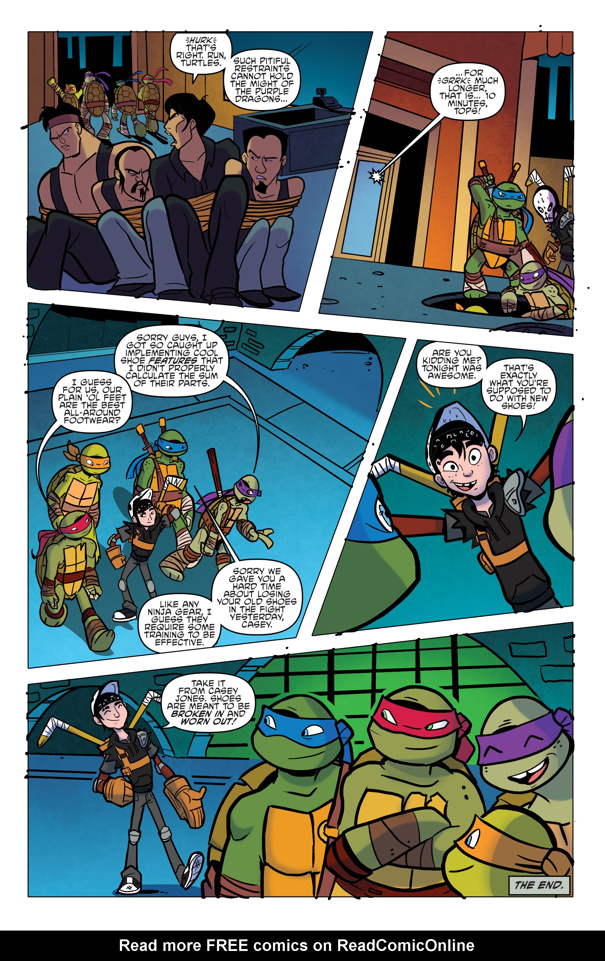 Read online Teenage Mutant Ninja Turtles Amazing Adventures comic -  Issue #7 - 22