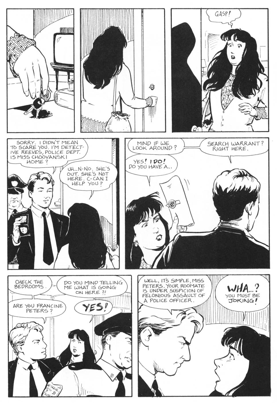 Read online Strangers in Paradise (1994) comic -  Issue #6 - 14