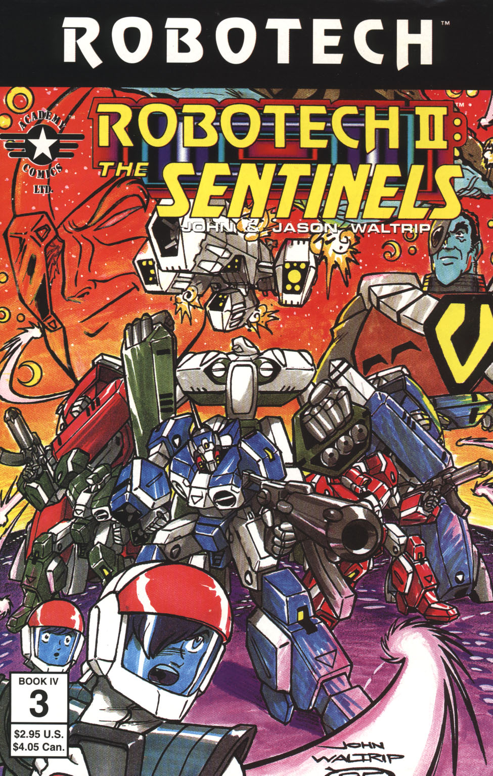 <{ $series->title }} issue Robotech II: The Sentinels Book 4 Issue #3 - Page 1