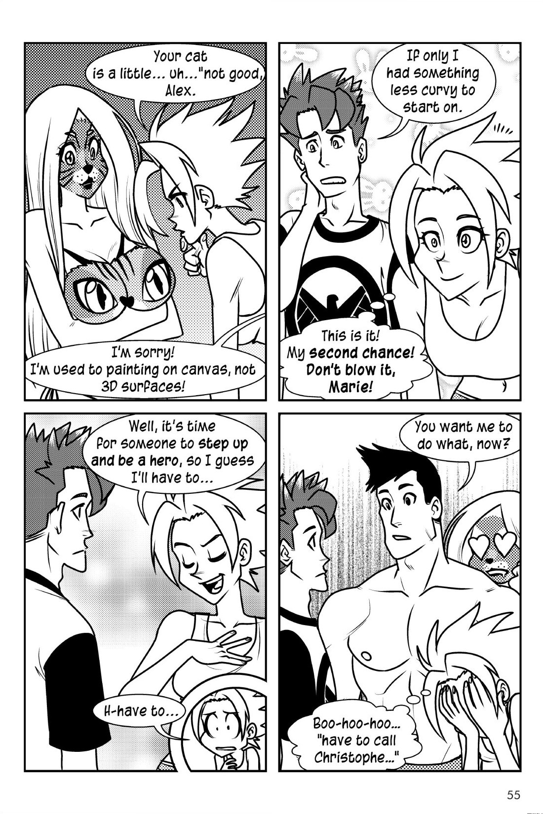 Read online Sandra On The Rocks comic -  Issue # TPB 3 (Part 1) - 56