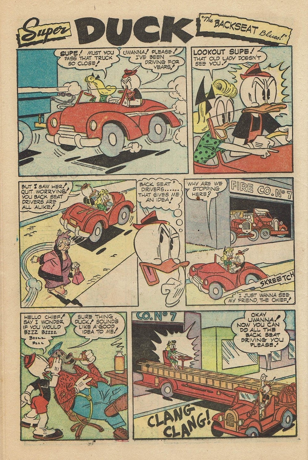 Read online Super Duck Comics comic -  Issue #52 - 12
