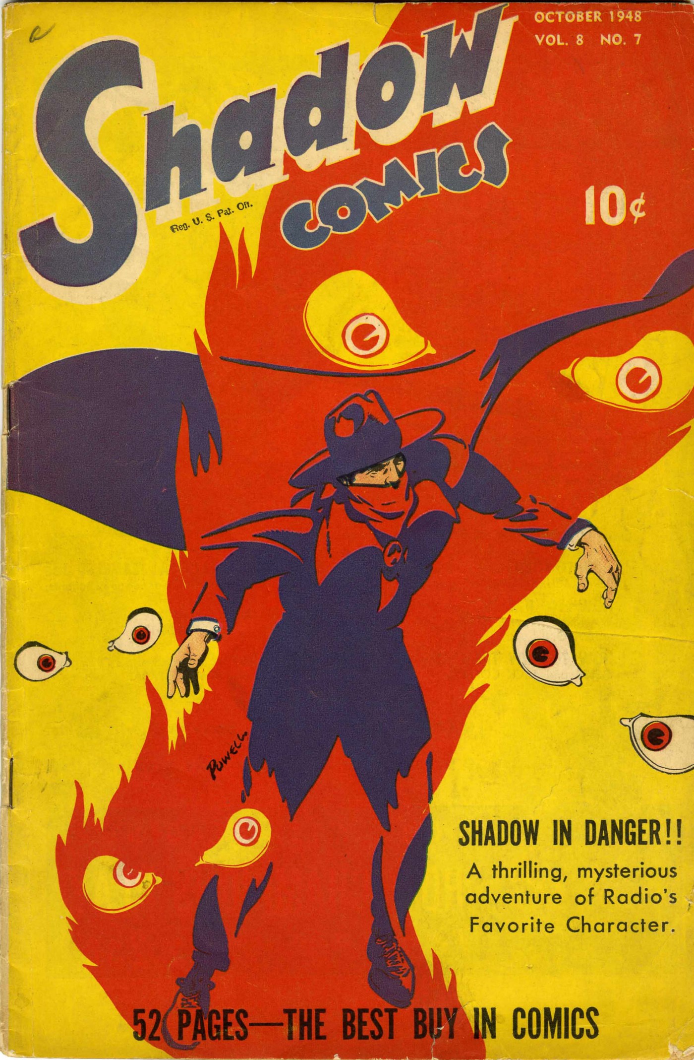 Read online Shadow Comics comic -  Issue #91 - 1