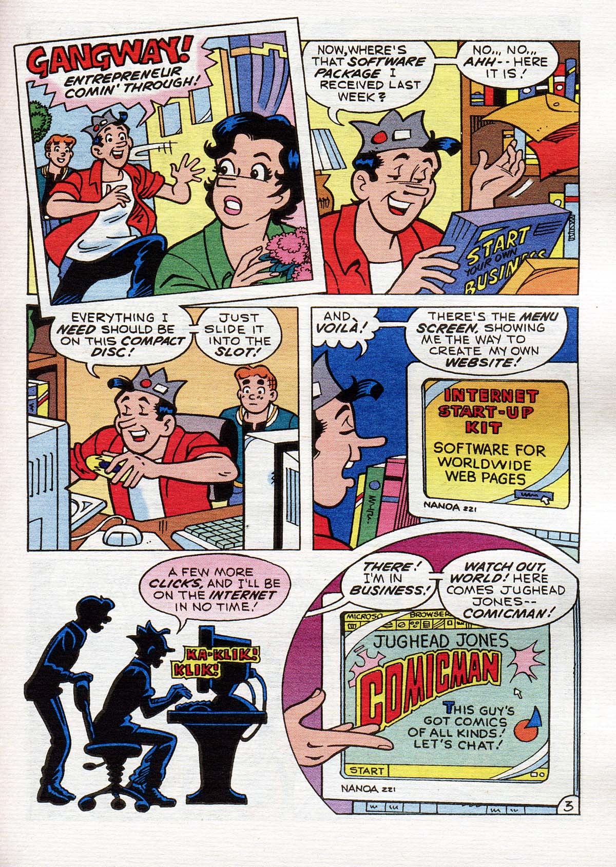 Read online Jughead's Double Digest Magazine comic -  Issue #102 - 110