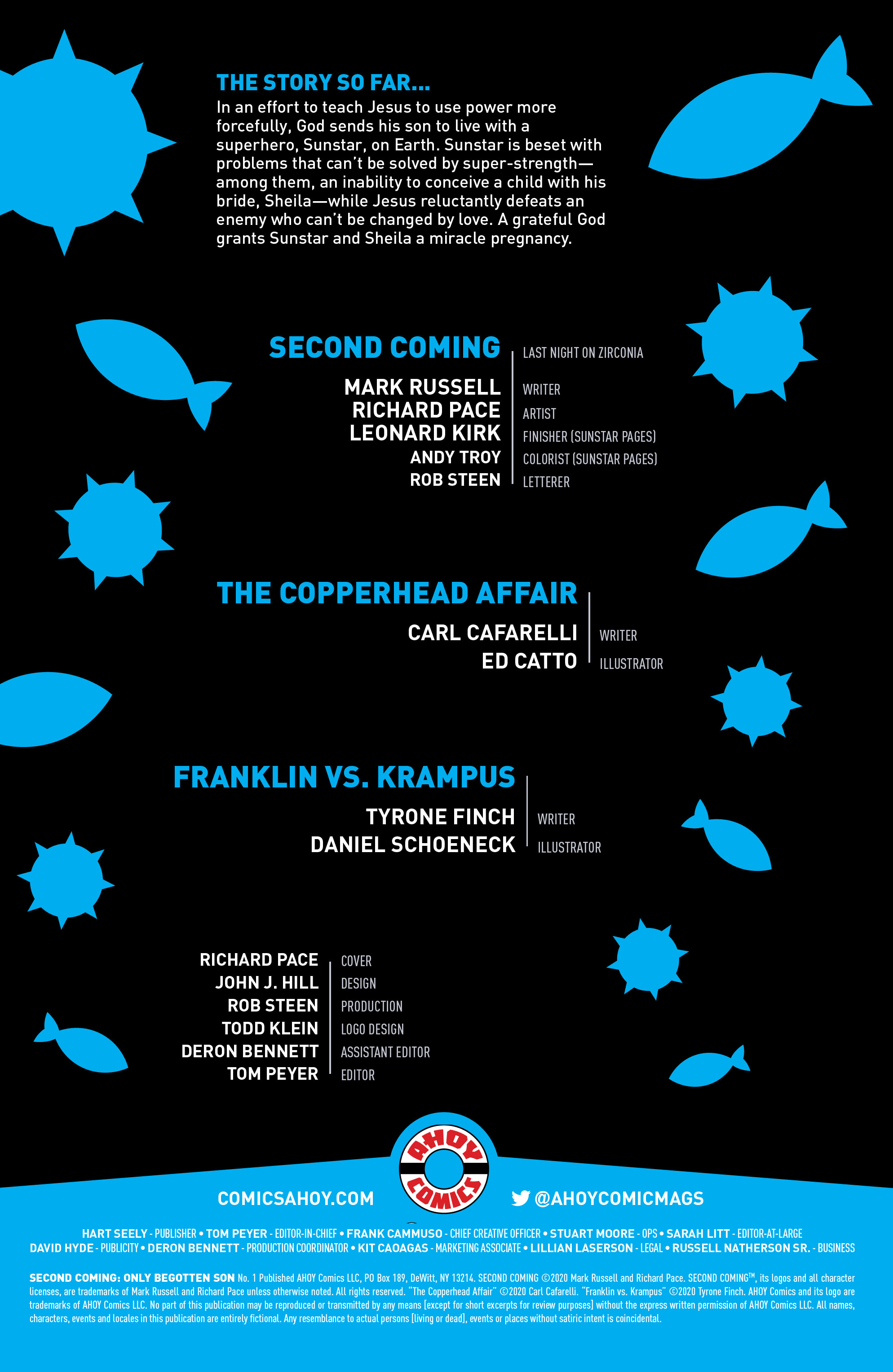 Read online Second Coming: Only Begotten Son comic -  Issue #1 - 2