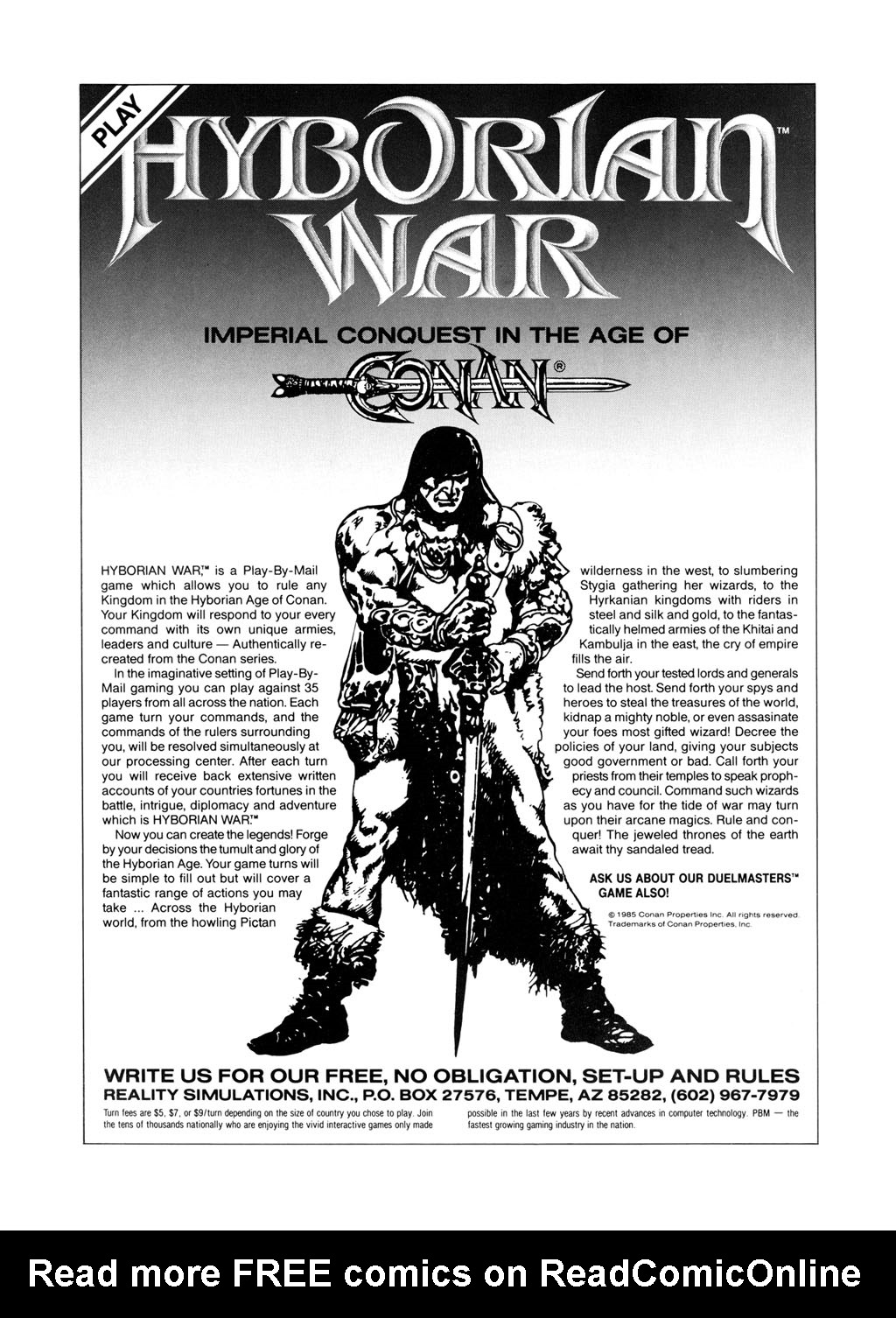 Read online The Savage Sword Of Conan comic -  Issue #150 - 62