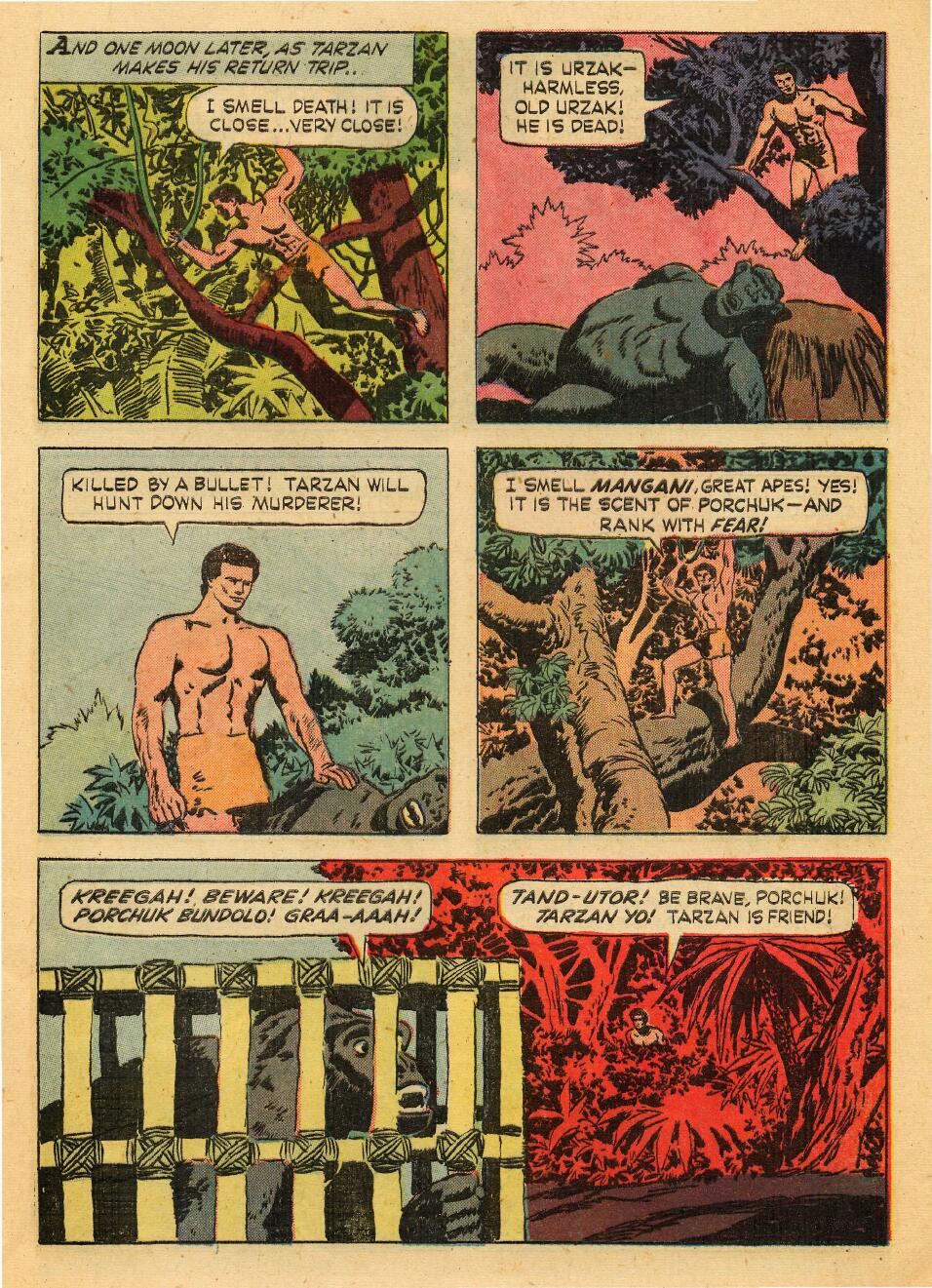 Read online Tarzan (1962) comic -  Issue #138 - 5
