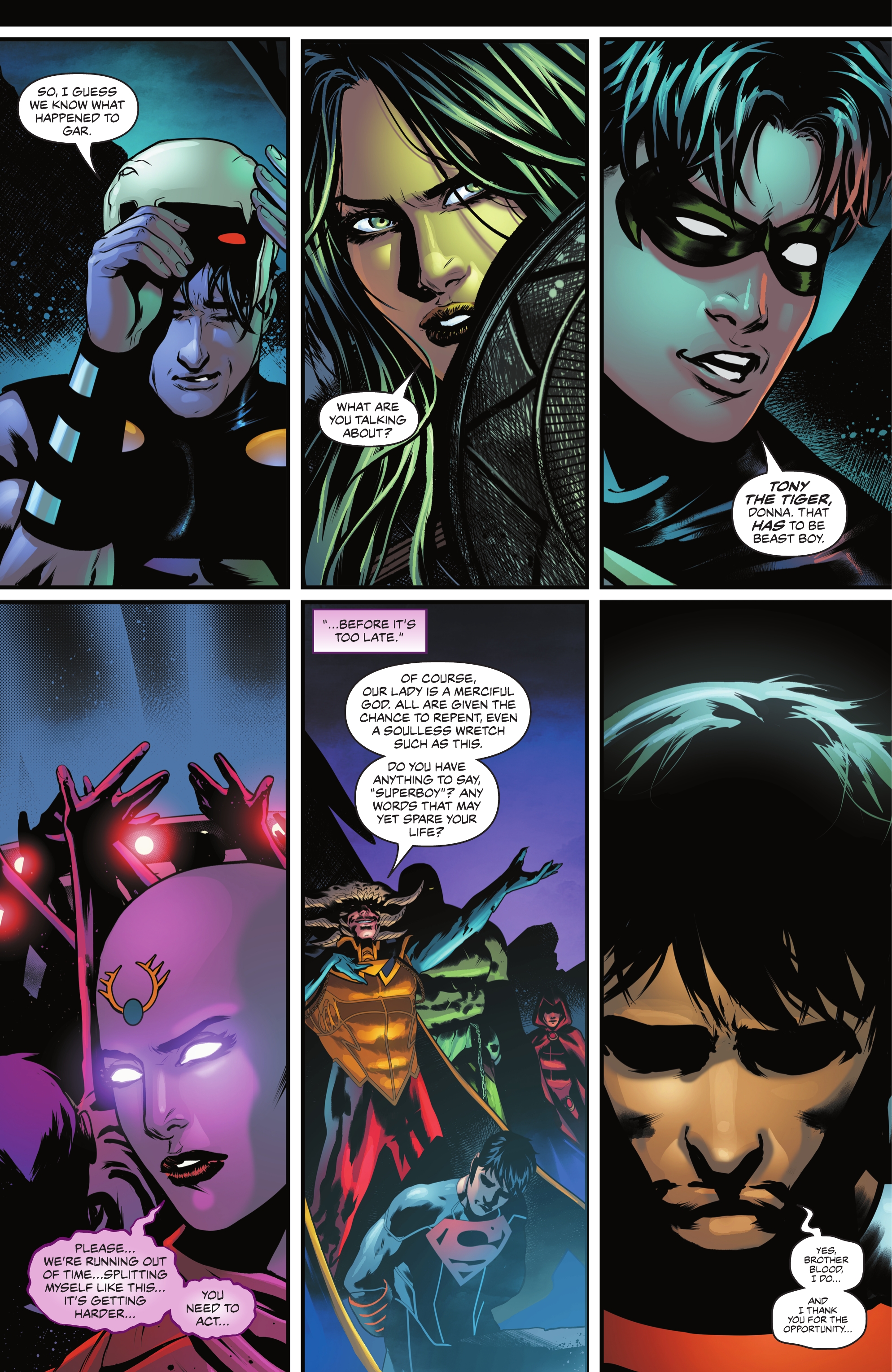 Read online Titans United: Bloodpact comic -  Issue #4 - 22