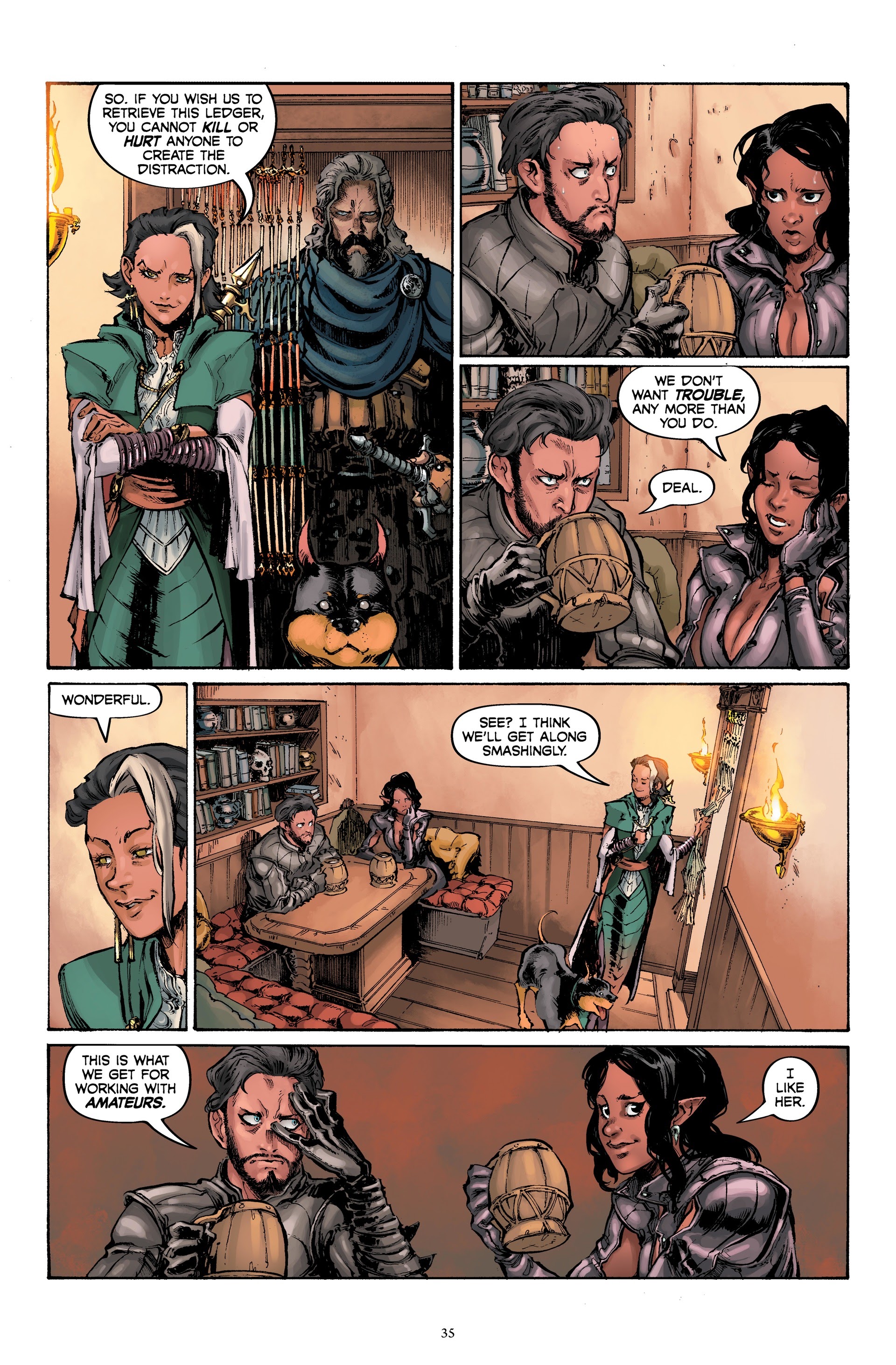 Read online Dragon Age: Wraiths of Tevinter comic -  Issue # TPB (Part 1) - 37
