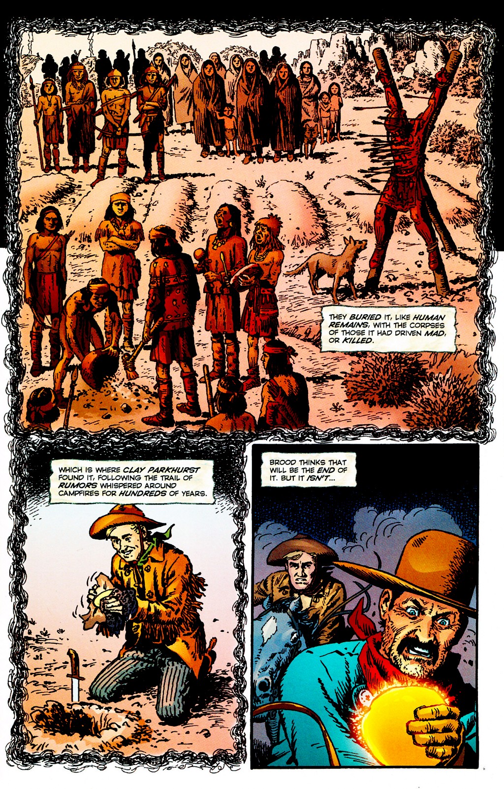 Read online Desperadoes: Quiet Of The Grave comic -  Issue #4 - 14