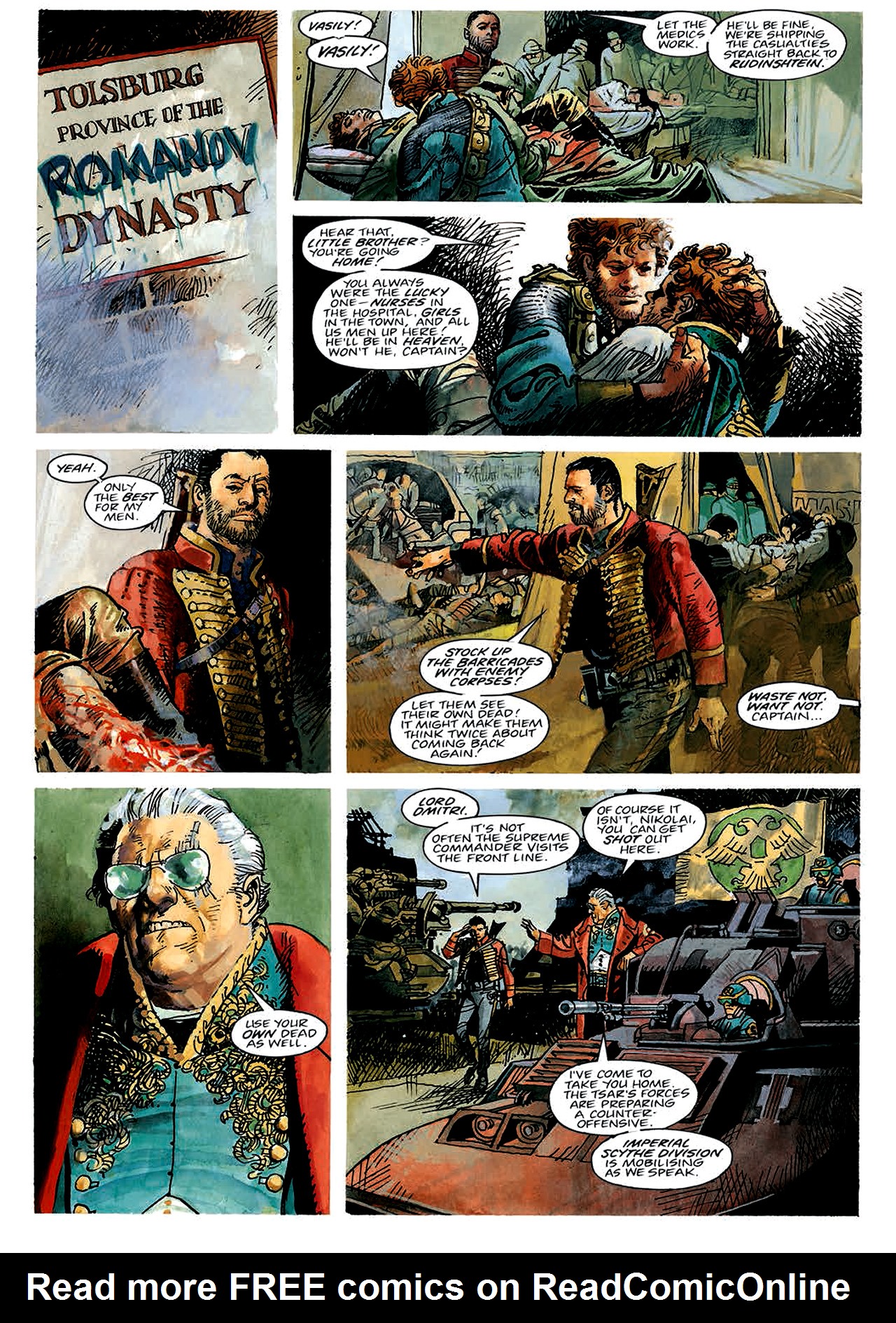 Read online Nikolai Dante comic -  Issue # TPB 4 - 8