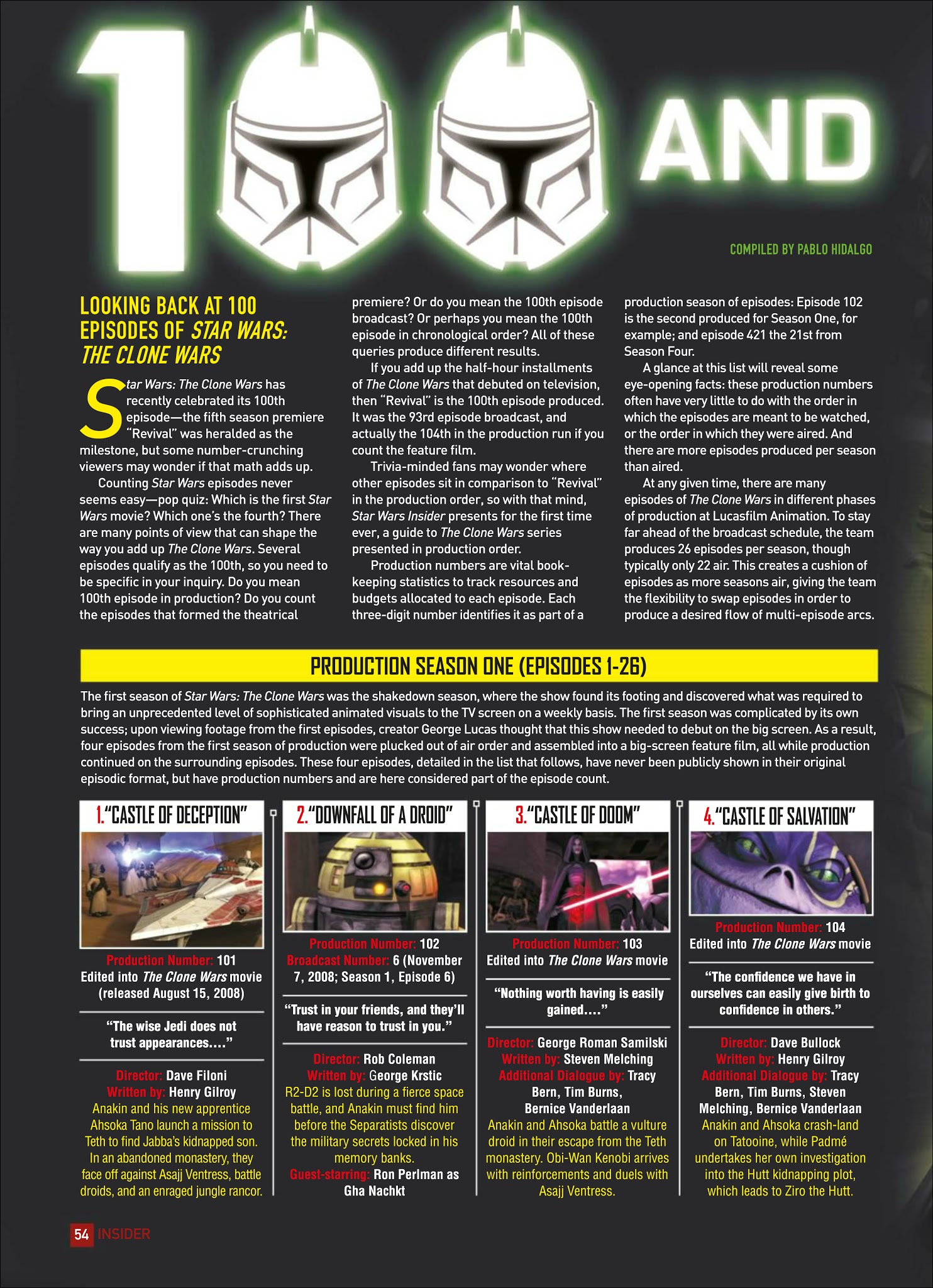 Read online Star Wars Insider 2018 Special Edition comic -  Issue # TPB - 54