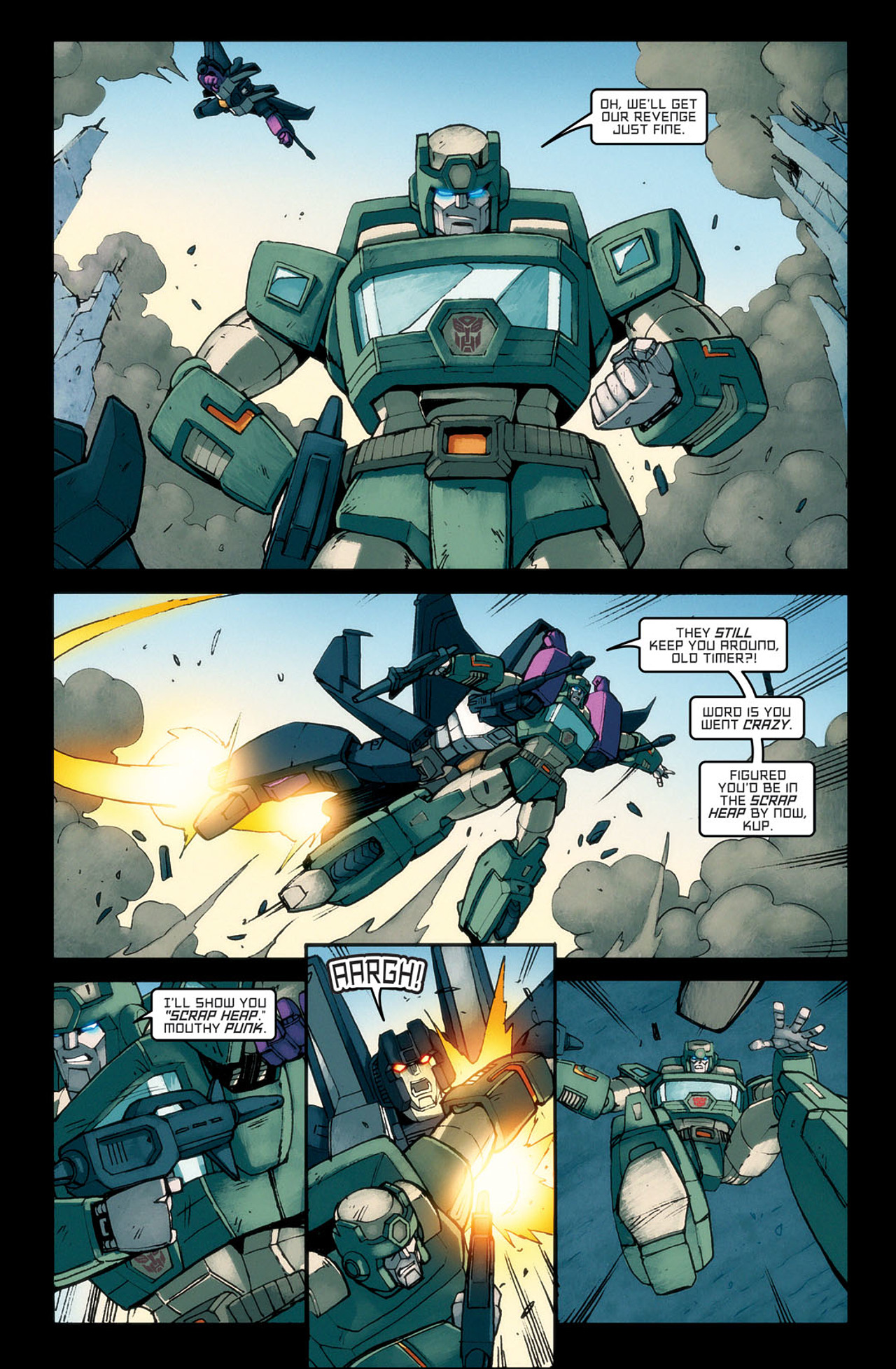 Read online The Transformers: All Hail Megatron comic -  Issue #12 - 6