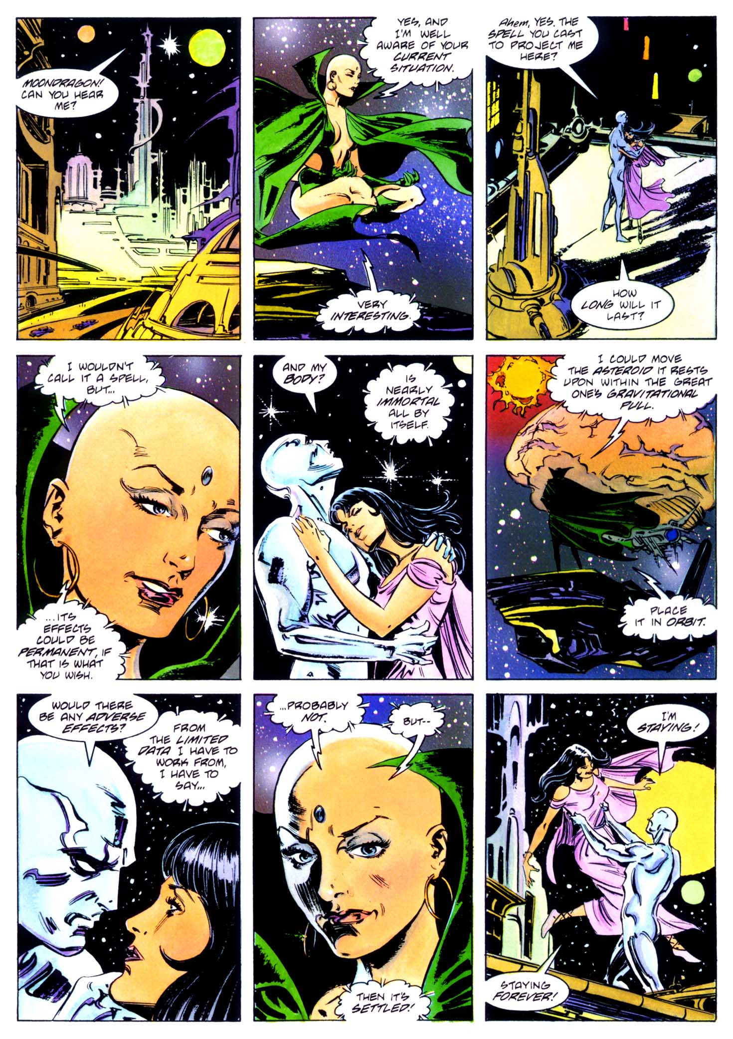 Read online Marvel Graphic Novel comic -  Issue #71 - Silver Surfer - Homecoming - 26