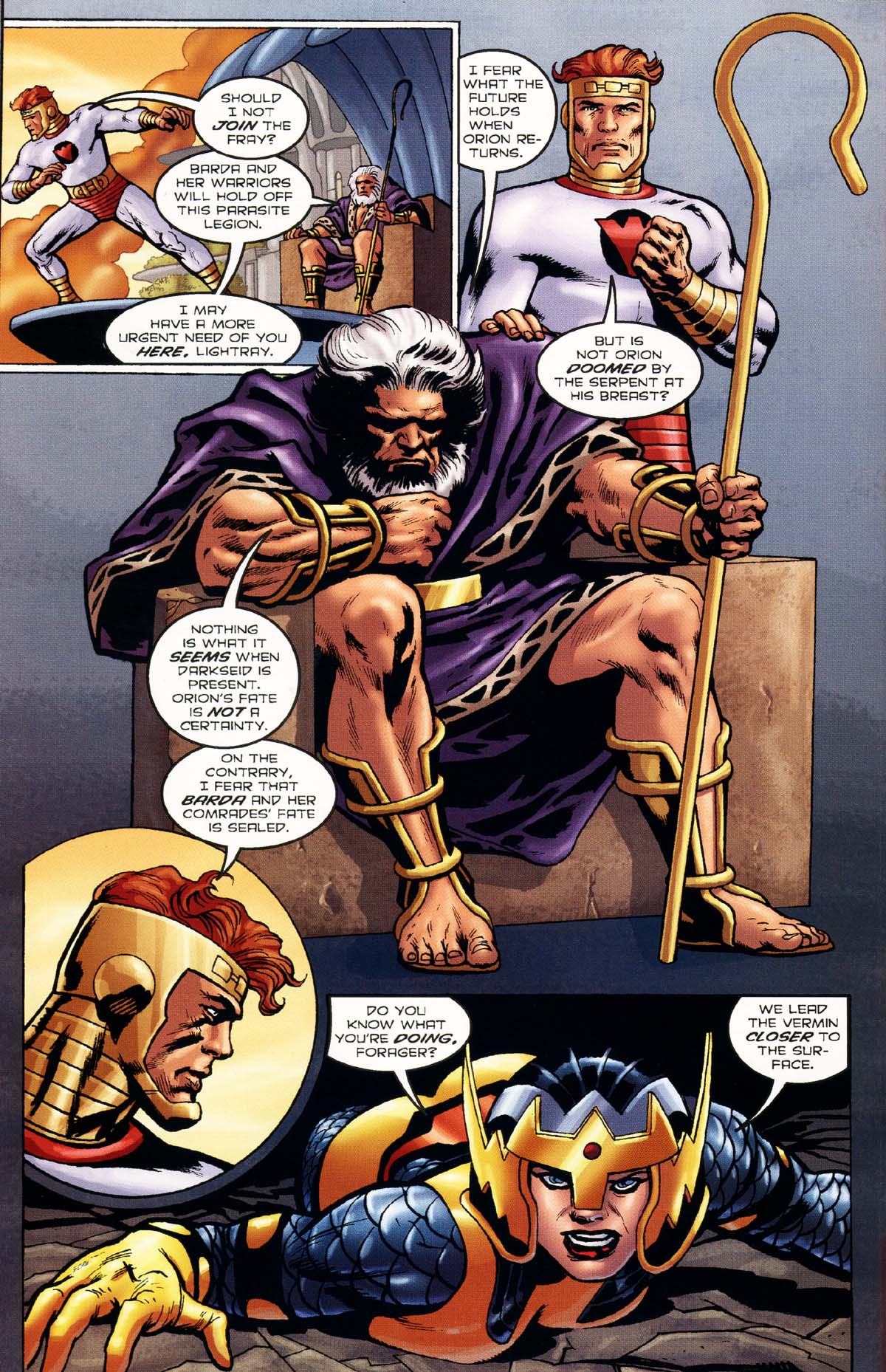 Read online Superman/Aliens 2: God War comic -  Issue #4 - 12