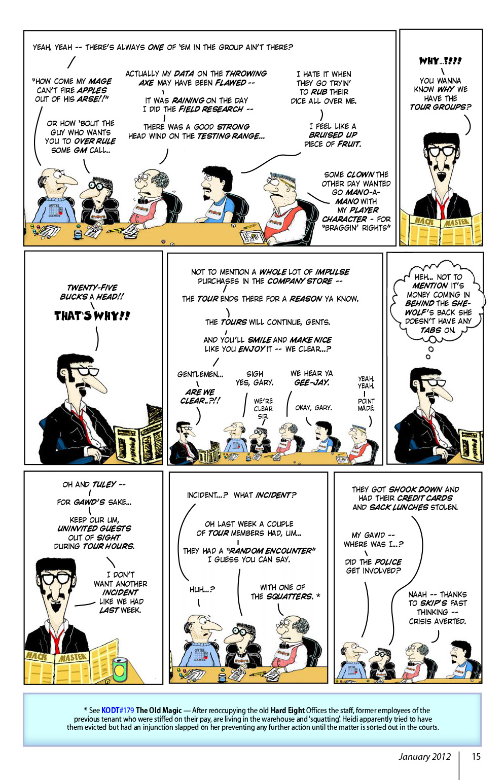 Read online Knights of the Dinner Table comic -  Issue #183 - 17