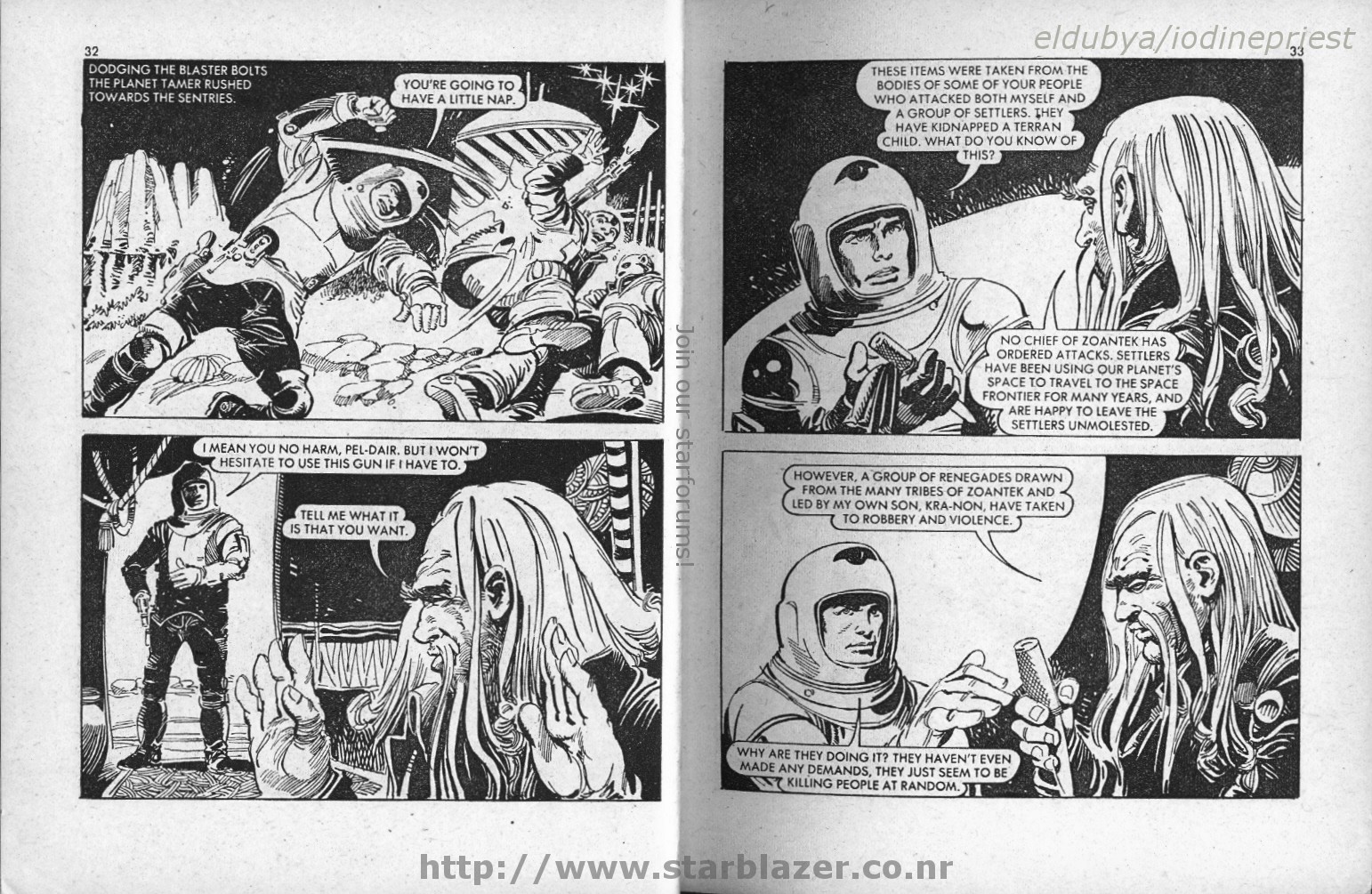 Read online Starblazer comic -  Issue #40 - 18