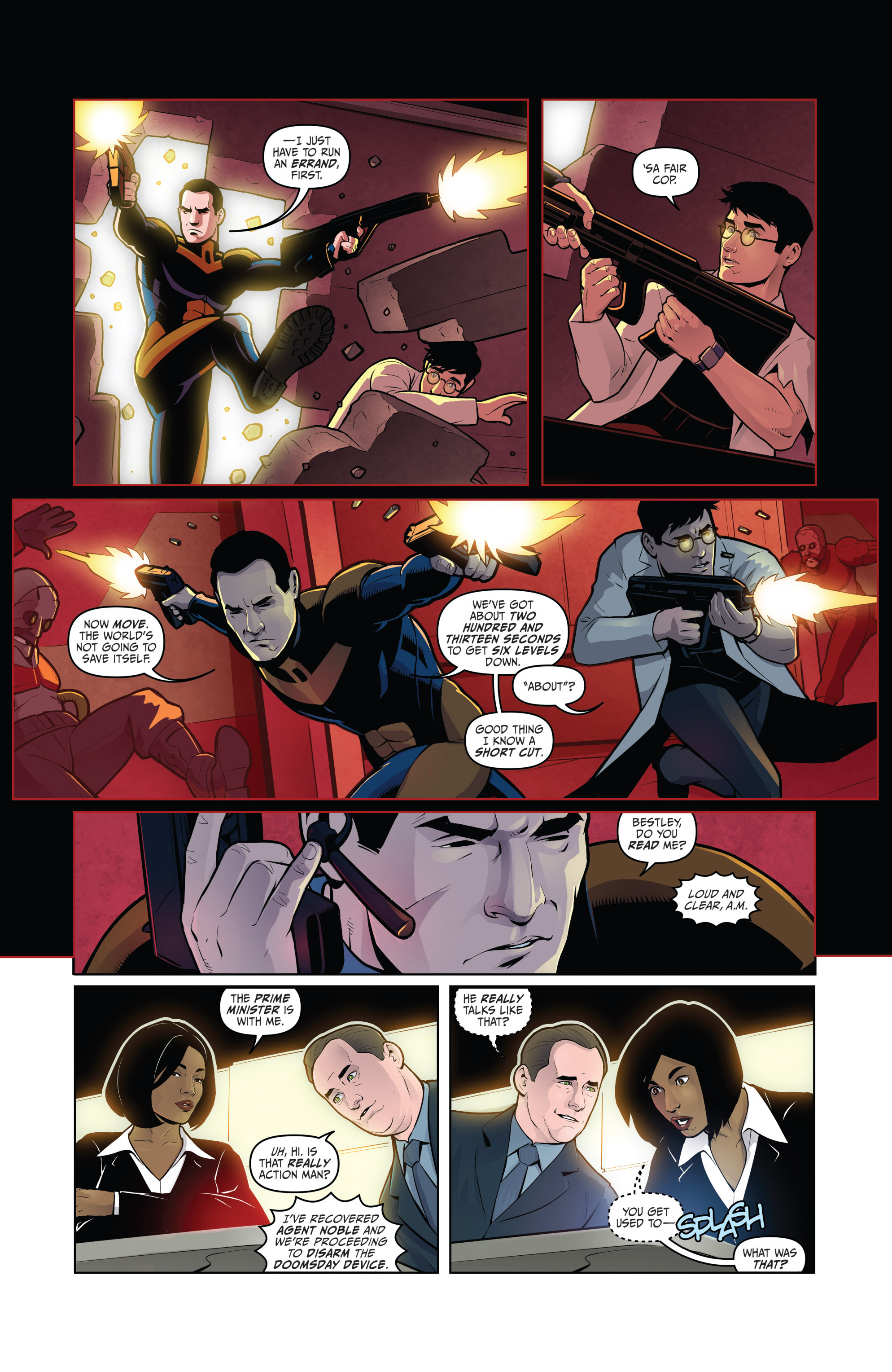 Read online Street Fighter X G.I. Joe comic -  Issue #5 - 30