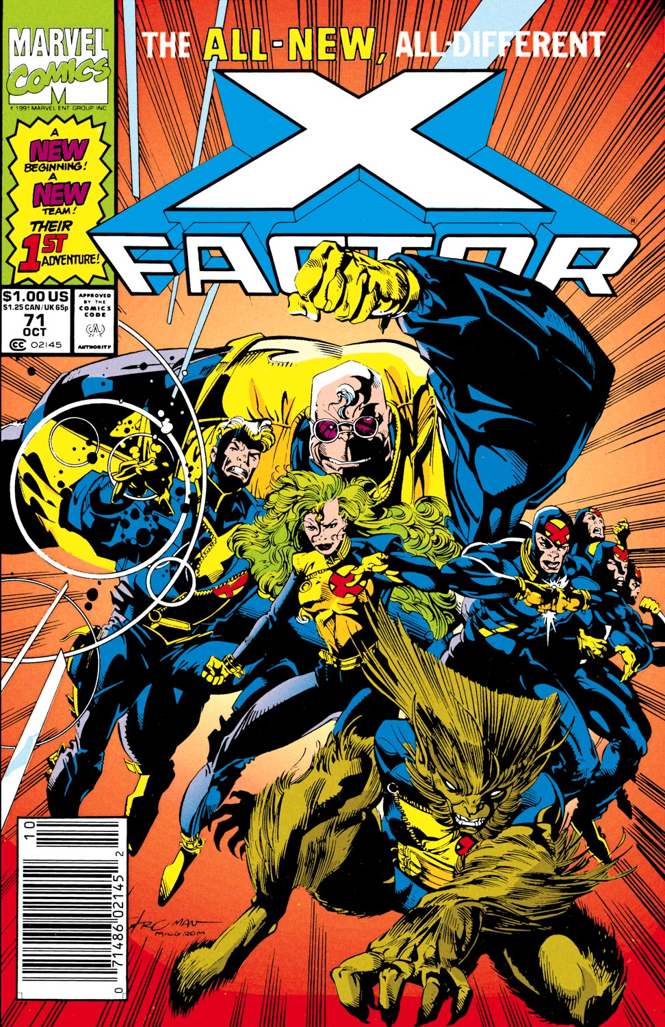 Read online X-Factor (1986) comic -  Issue #71 - 1
