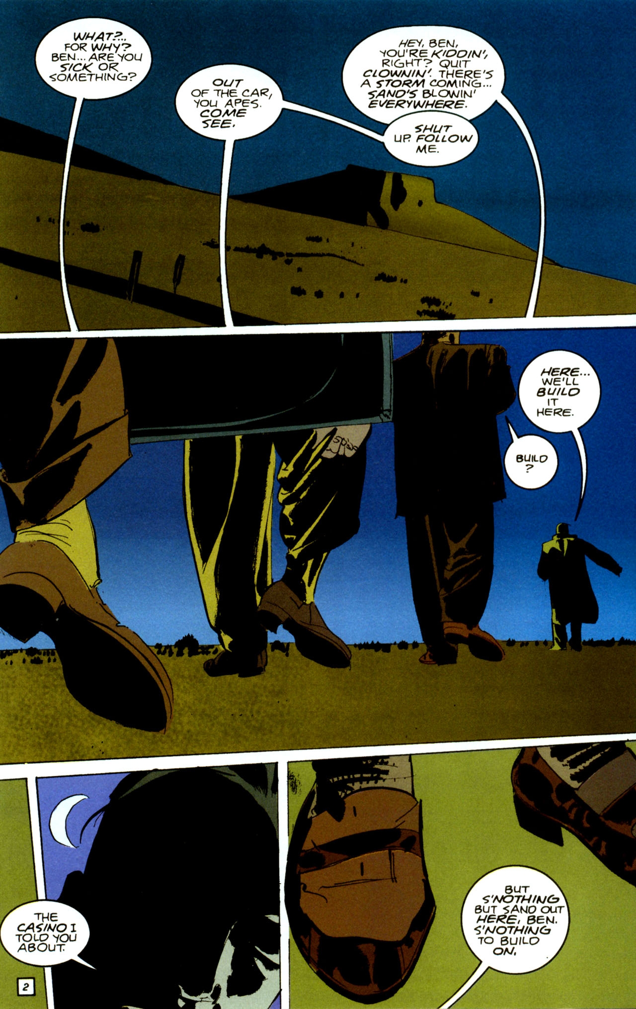 Read online Vigilante: City Lights, Prairie Justice comic -  Issue #1 - 3