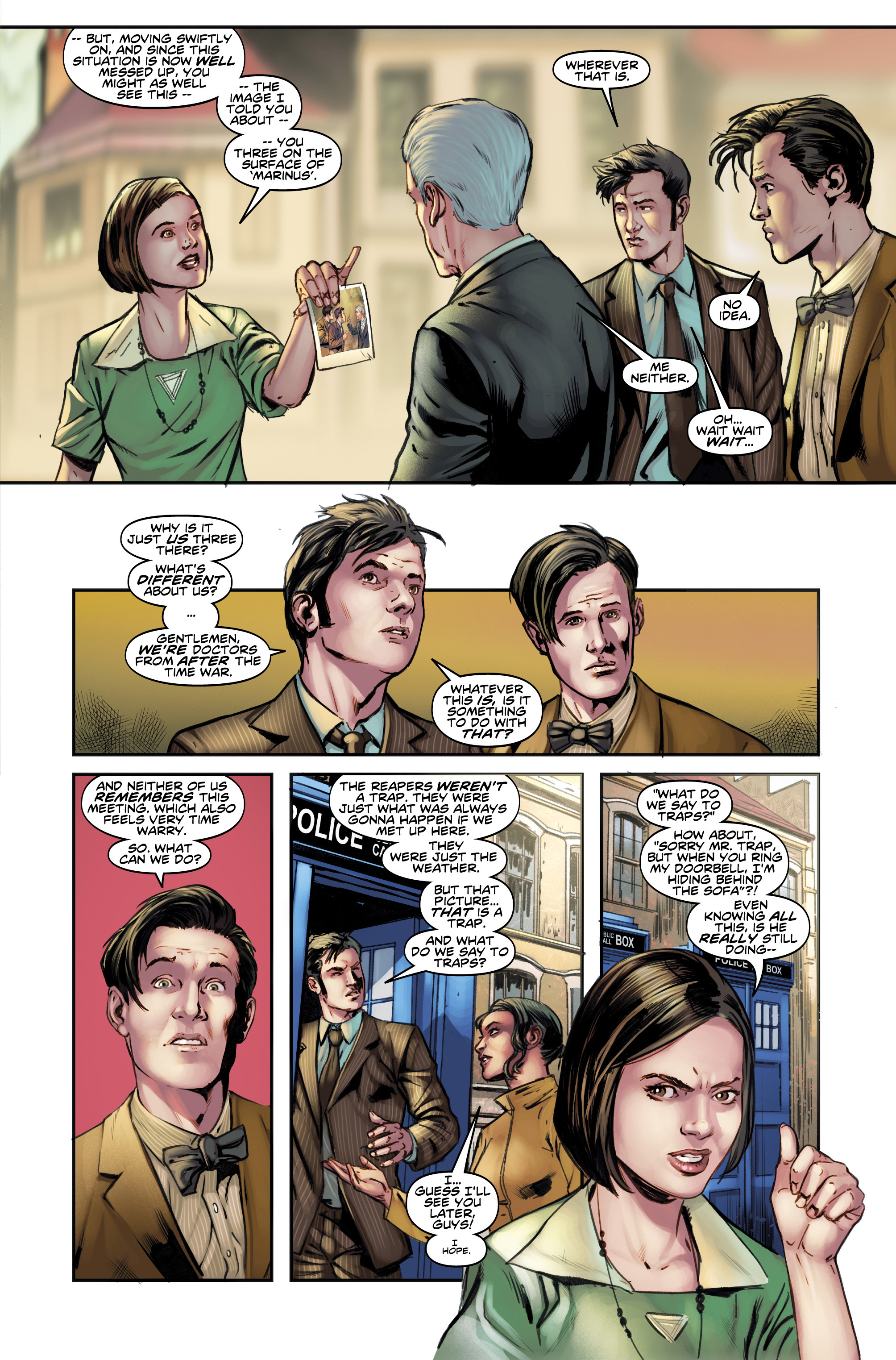 Read online Doctor Who Event 2015: Four Doctors comic -  Issue #2 - 23