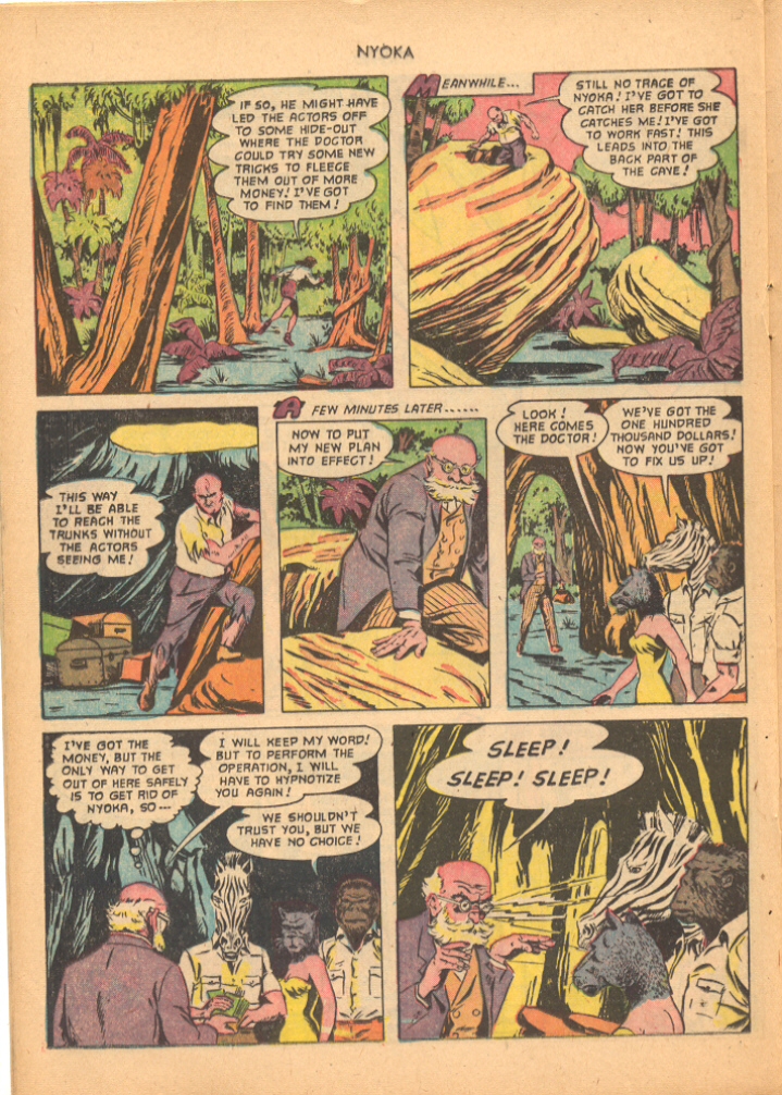 Read online Nyoka the Jungle Girl (1945) comic -  Issue #69 - 20