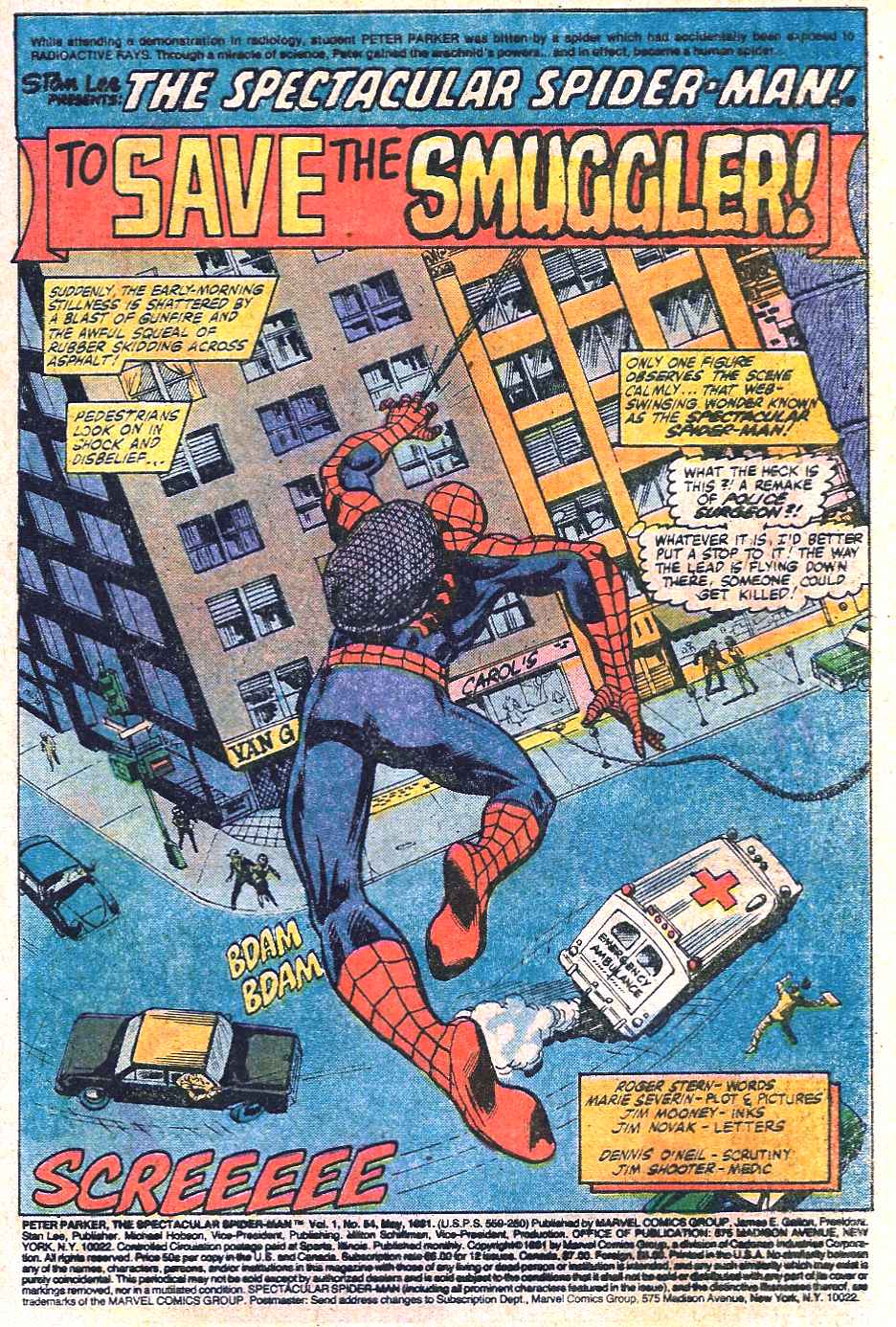 Read online The Spectacular Spider-Man (1976) comic -  Issue #54 - 2