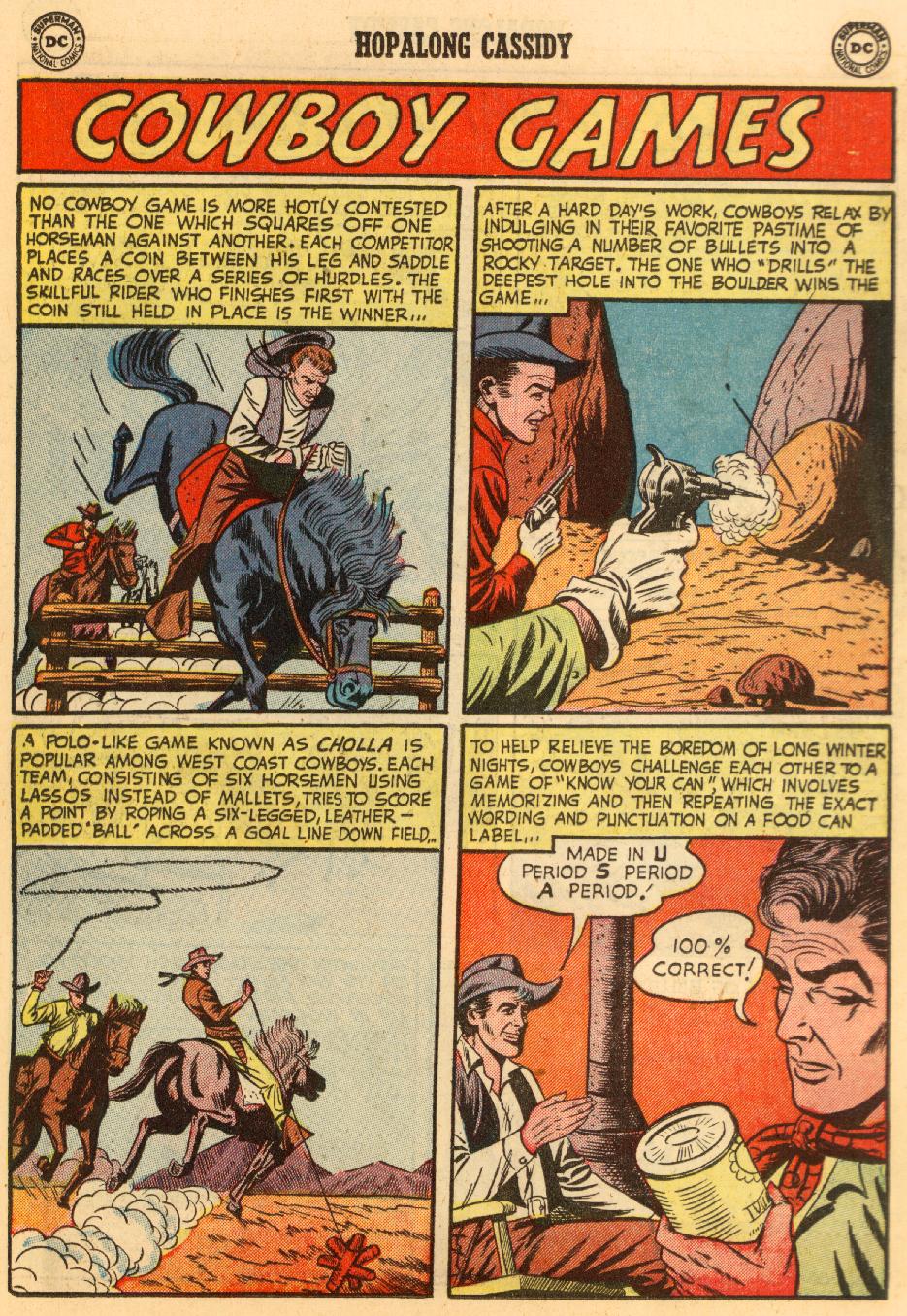 Read online Hopalong Cassidy comic -  Issue #88 - 23
