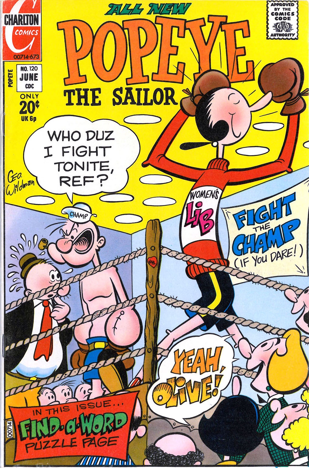 Read online Popeye (1948) comic -  Issue #120 - 1