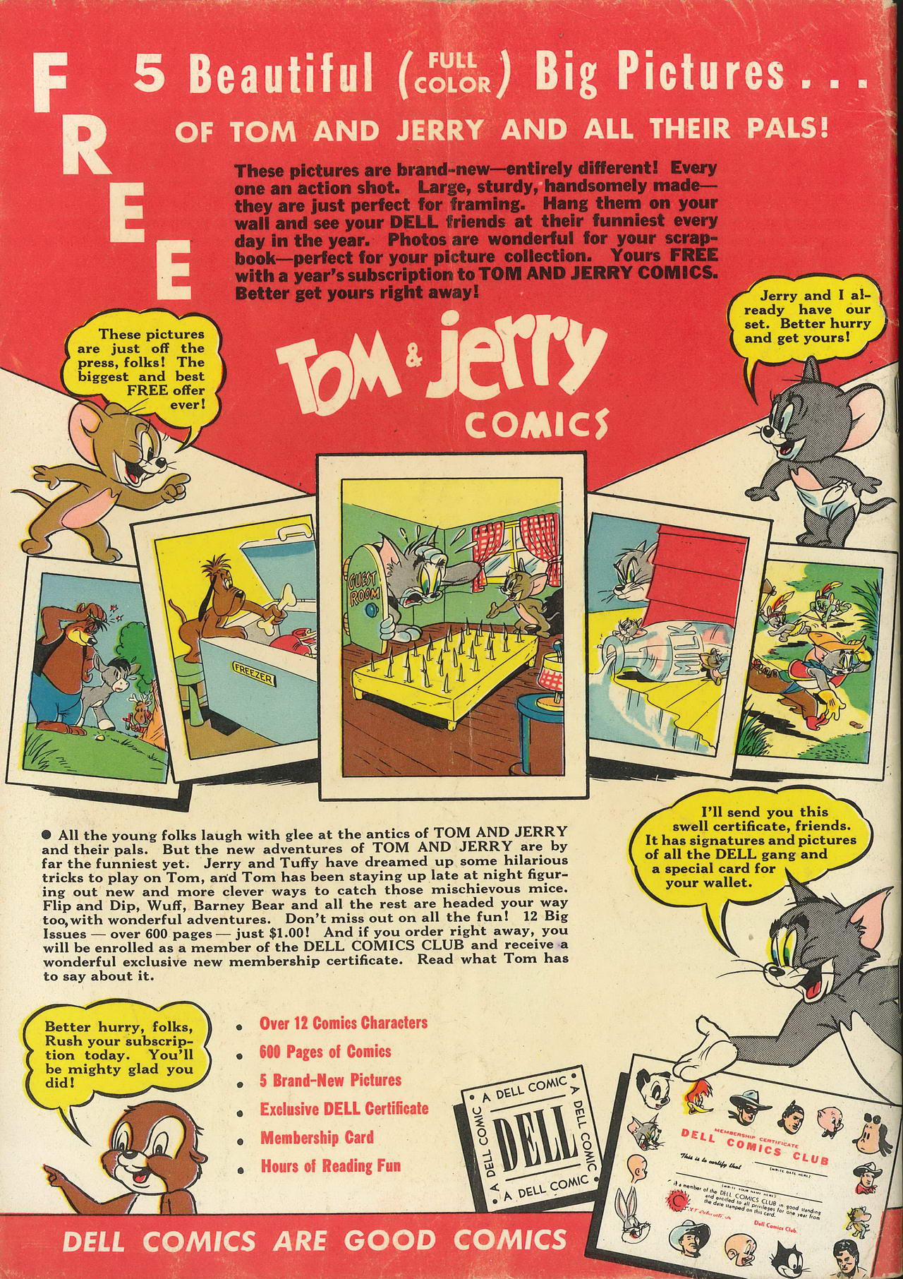 Read online Tom & Jerry Comics comic -  Issue #84 - 52