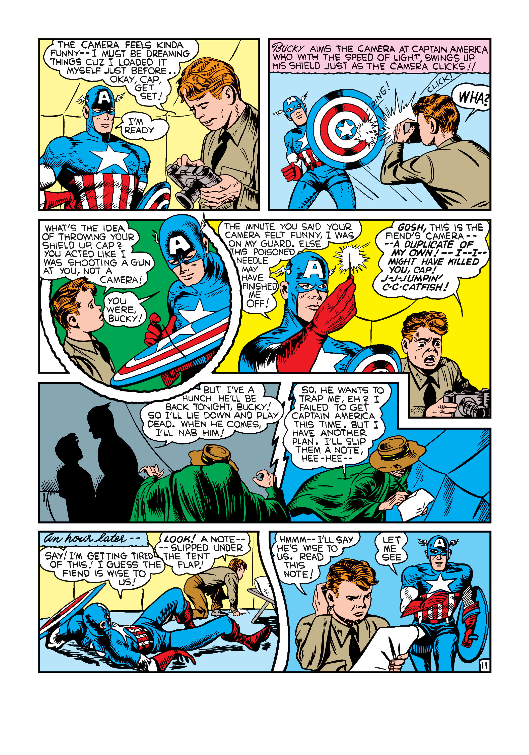 Read online Captain America Comics comic -  Issue #6 - 13