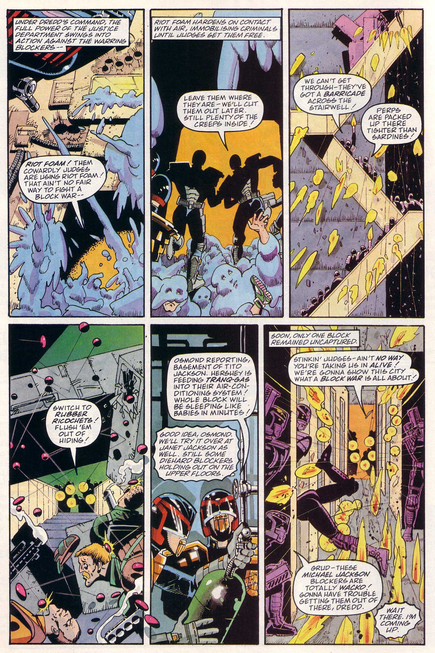 Read online Judge Dredd Lawman of the Future comic -  Issue #9 - 26