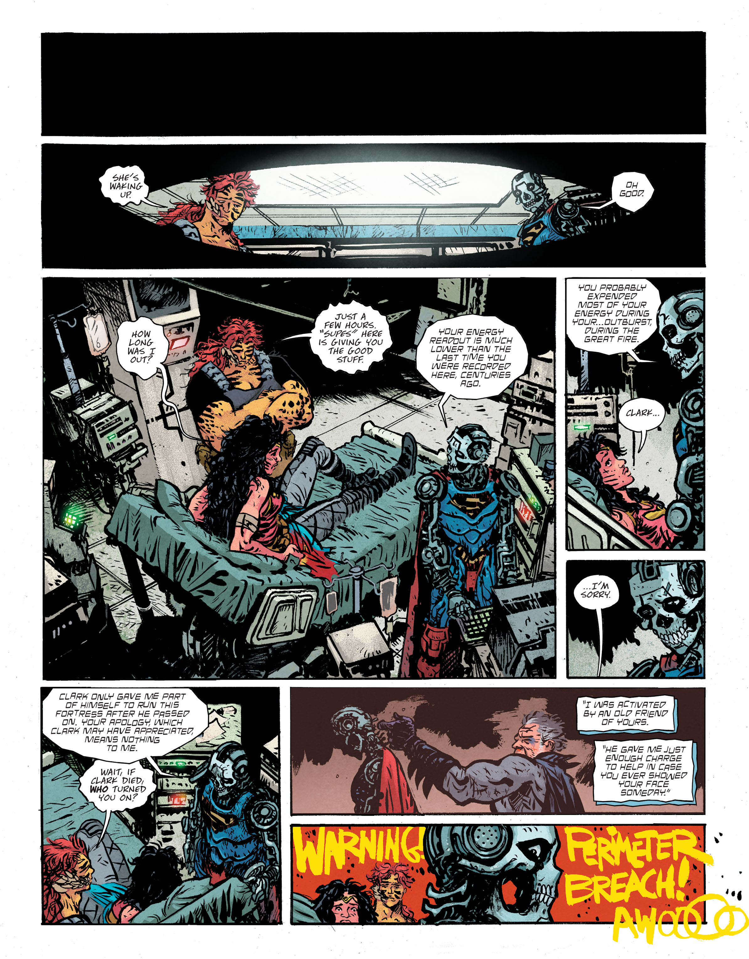 Read online Wonder Woman: Dead Earth comic -  Issue #3 - 35